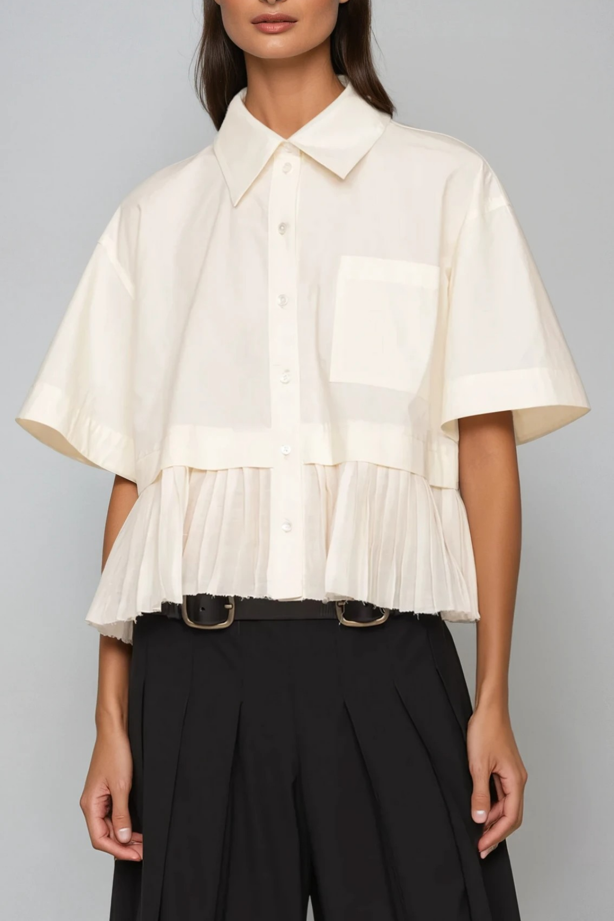 Ferrutius Pleated Shirt