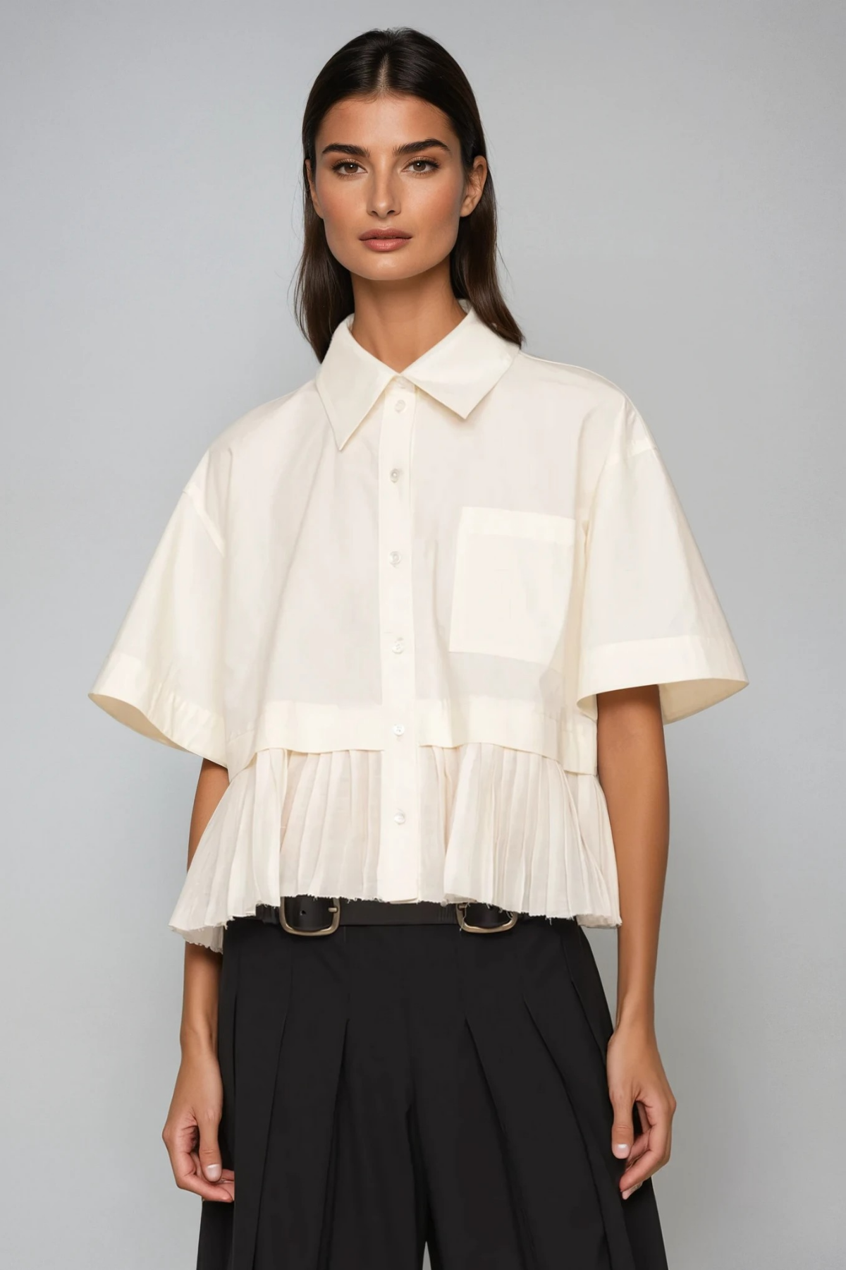 Ferrutius Pleated Shirt