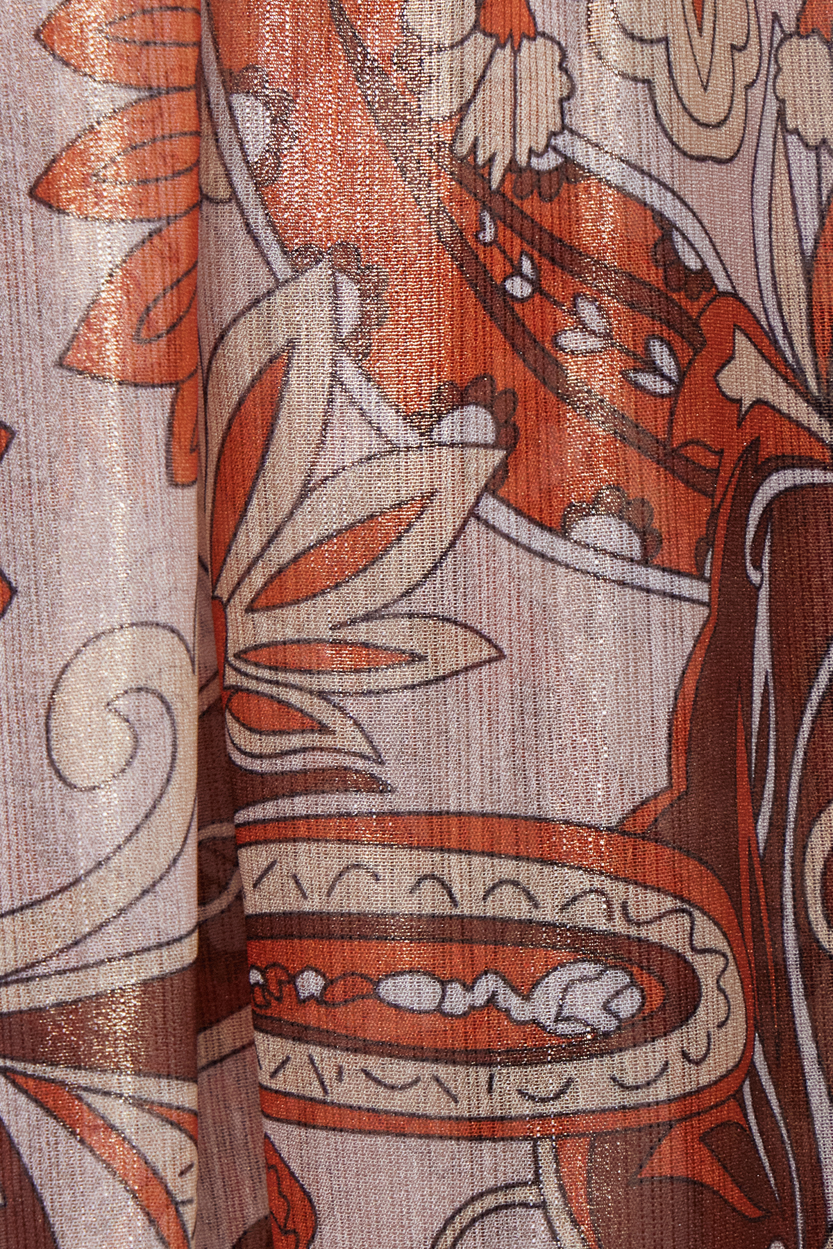 Fester Halter Neck Paisley Cutout Maxi Dress