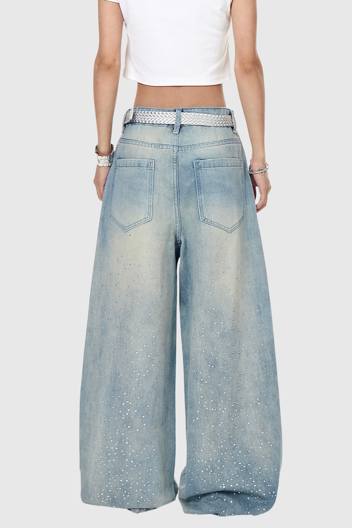 Fihr Rhinestone Jeans