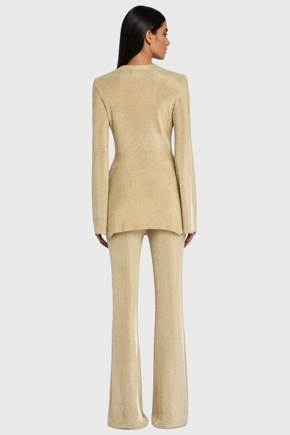 Filippu Long Sleeve Glitter Pants Set