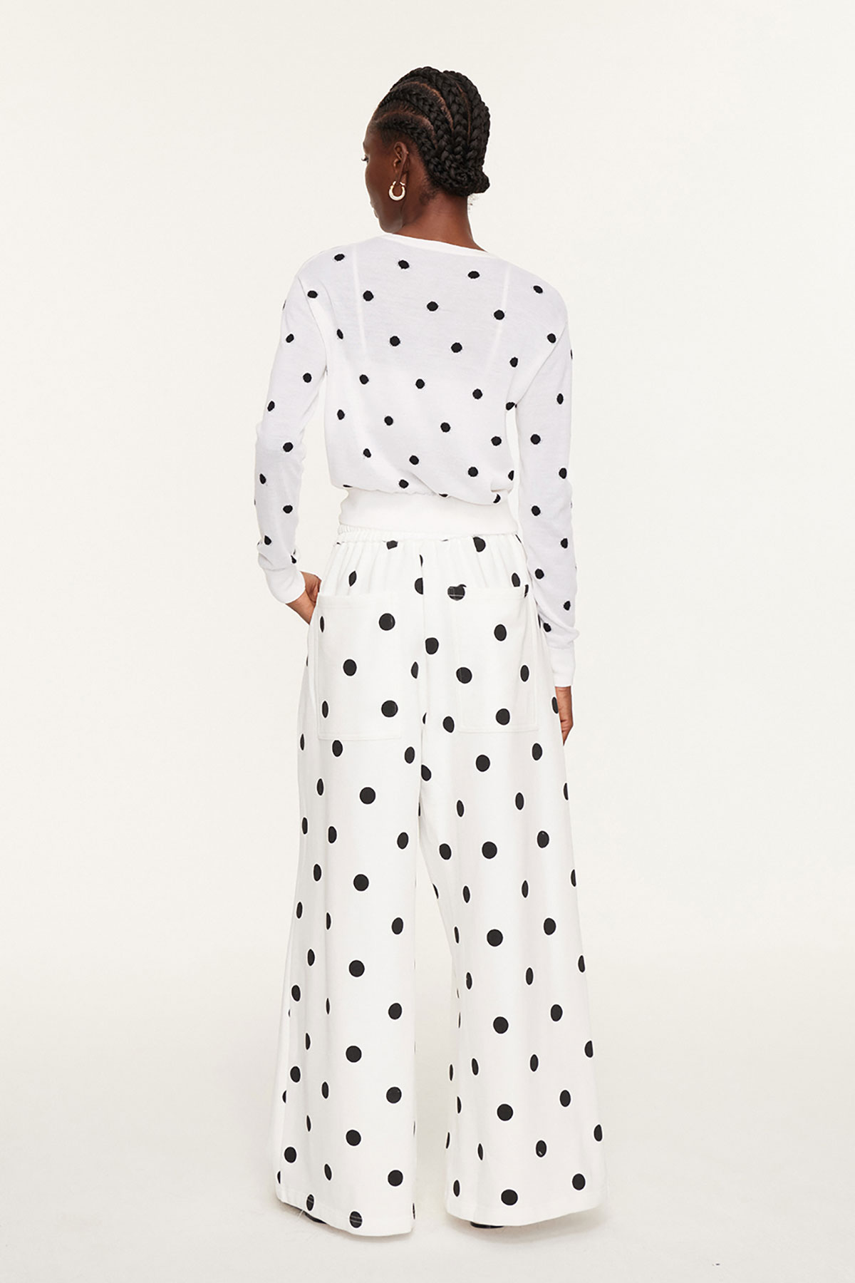 Findlaech Dot Knit Top