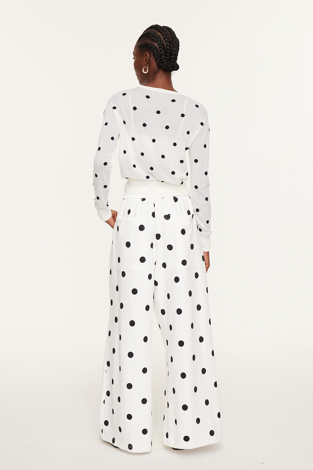 Findlaech Dot Knit Top