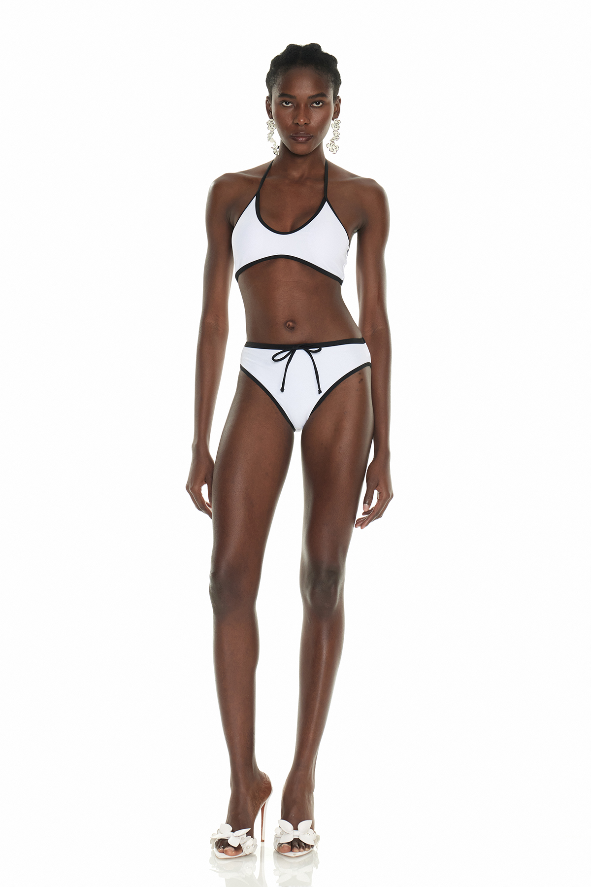 Findlay Halter Neck Colorblock Swimwear