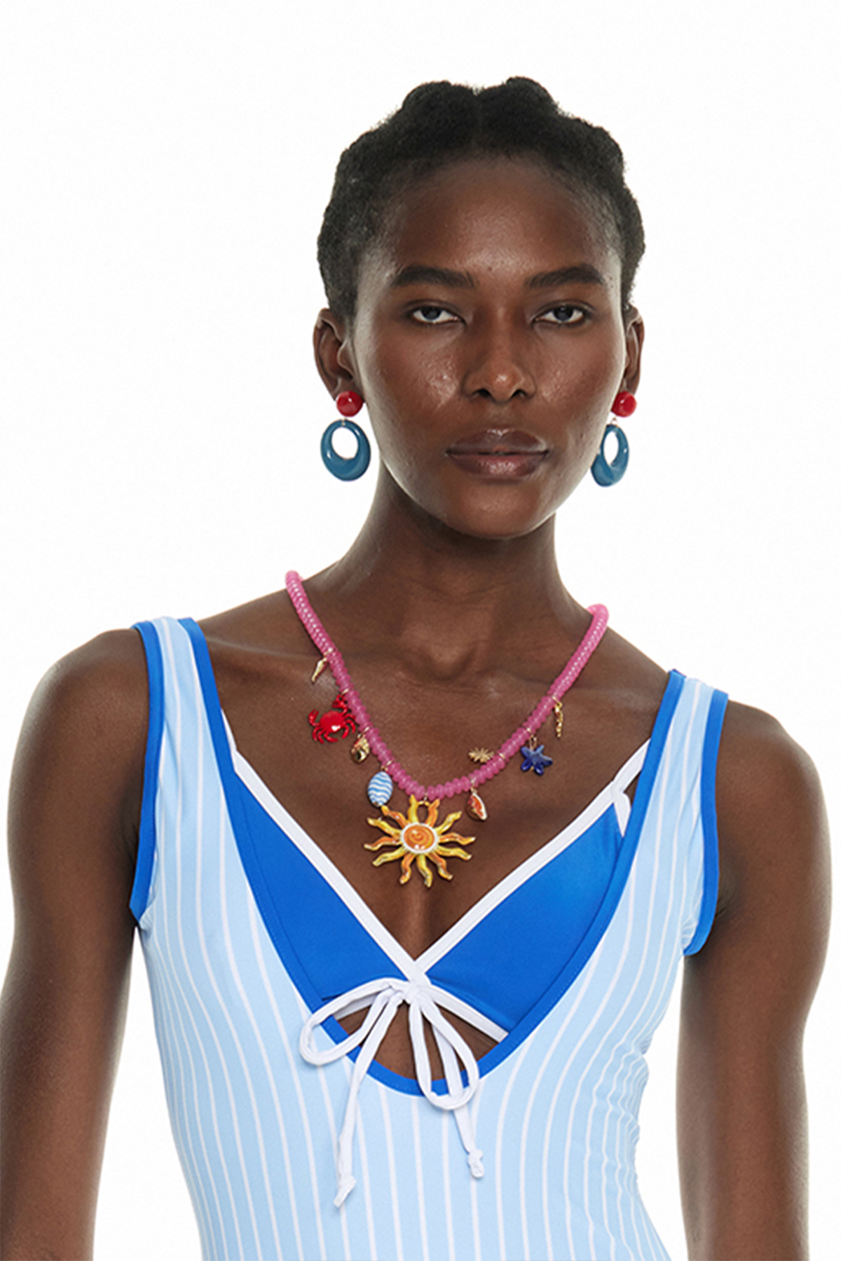 Finella Bead Embellished Choker