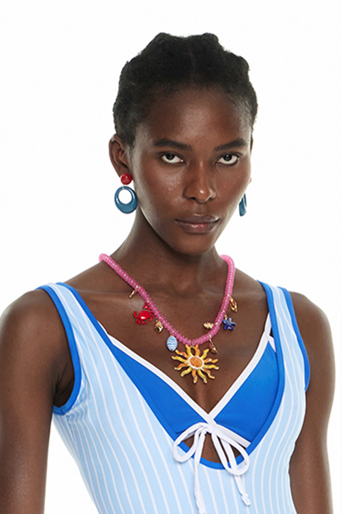 Finella Bead Embellished Choker