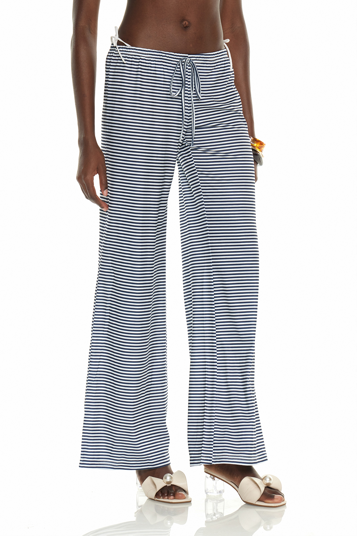 Finnbarr Stripe Wide Leg Pants