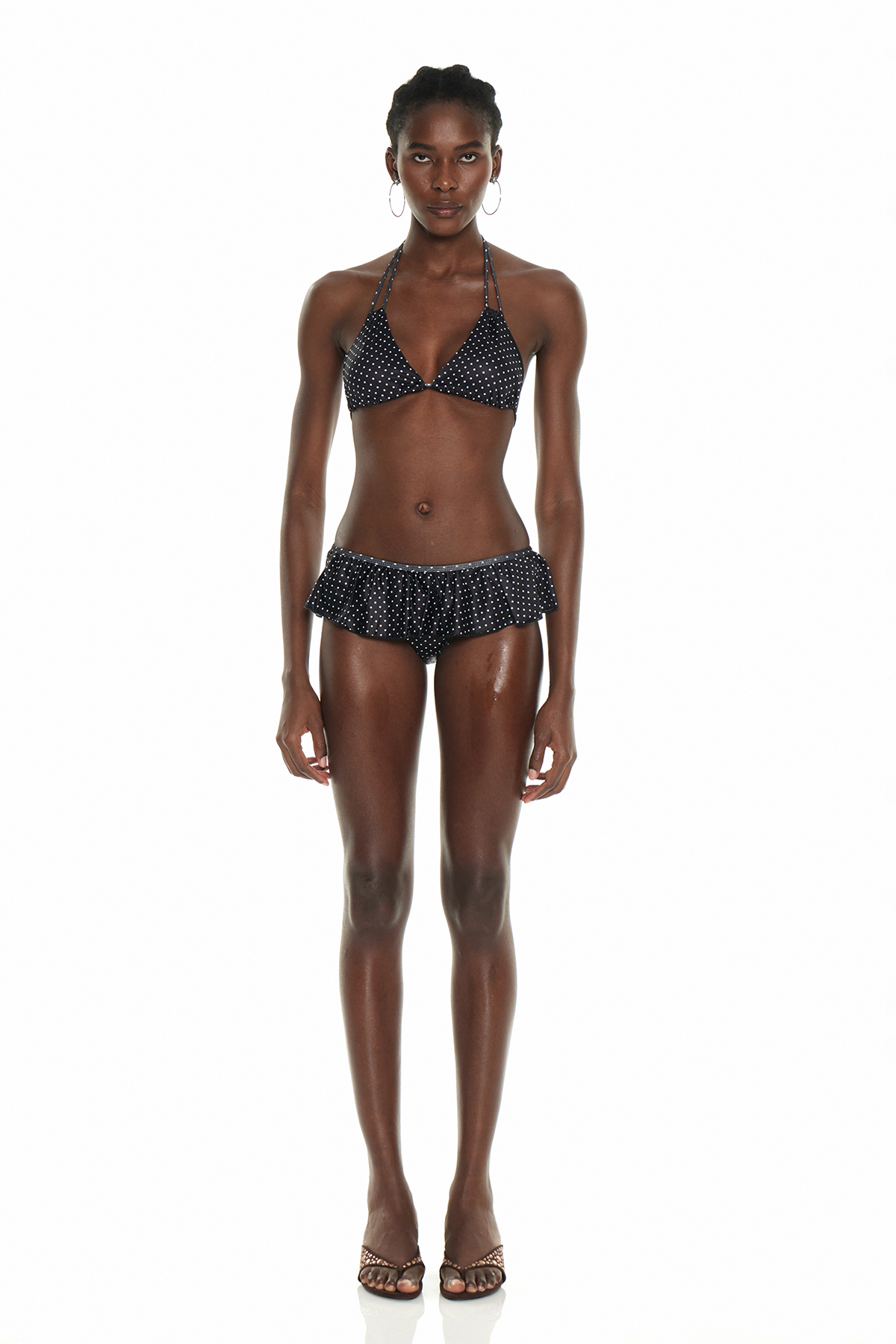Finnian Dot Ruffle Swimwear