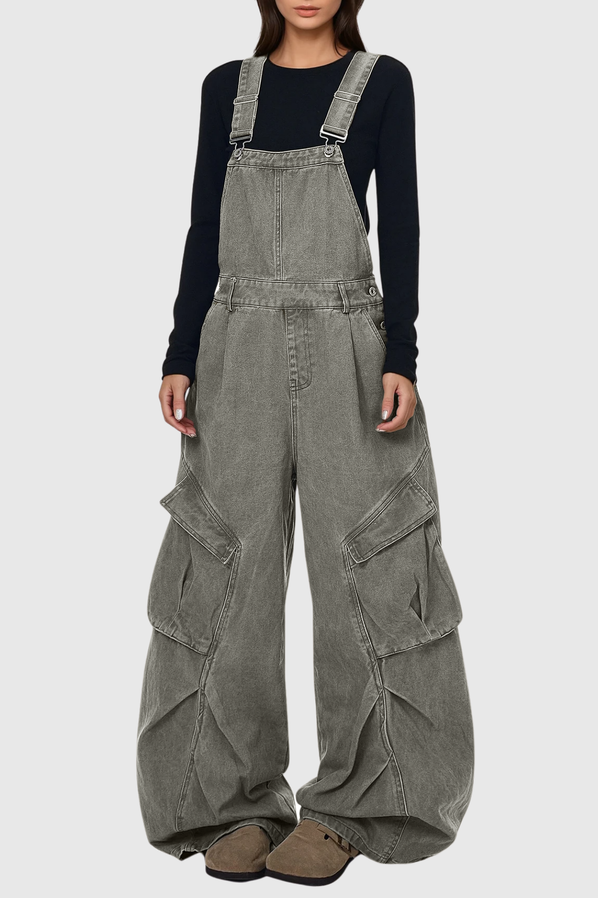 Fiona Denim Overalls