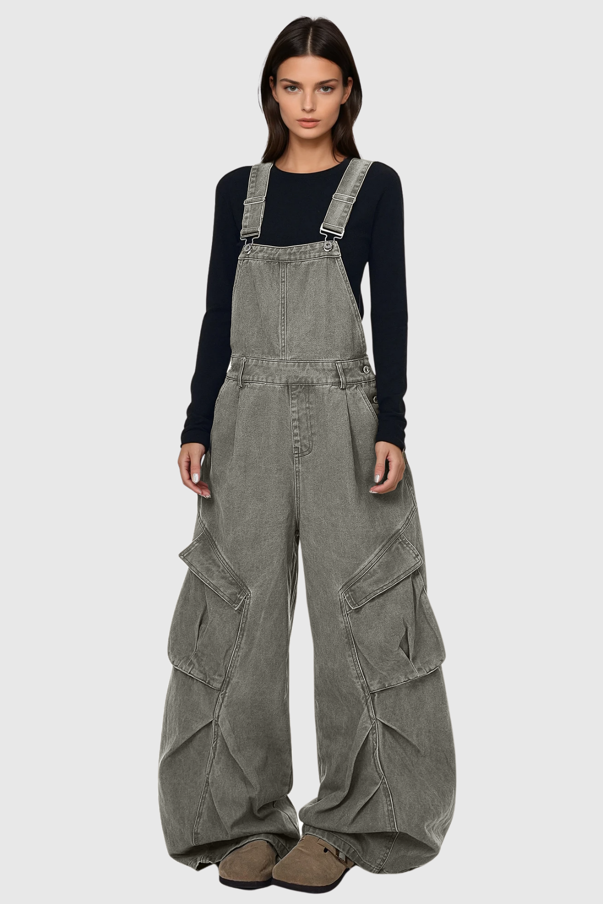 Fiona Denim Overalls