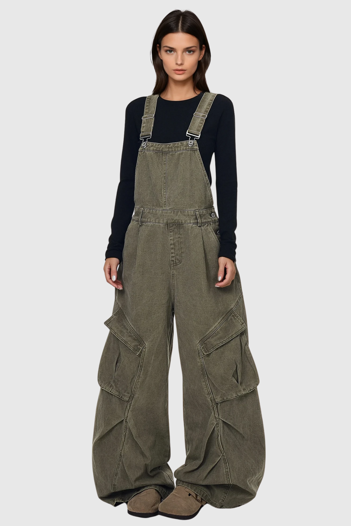 Fiona Denim Overalls