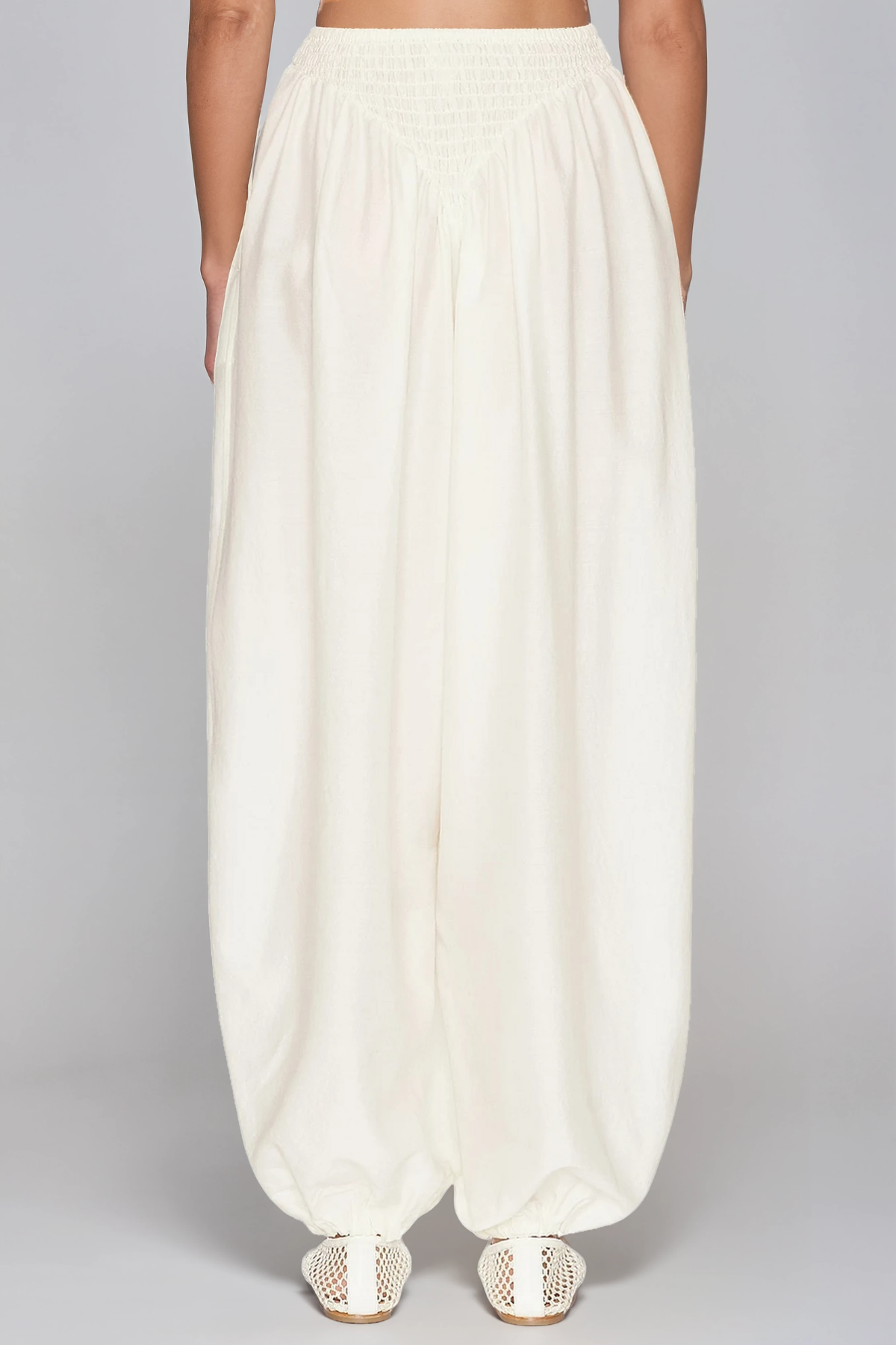 Fionnghuala Strapless Ruch Ruffle Pants Set