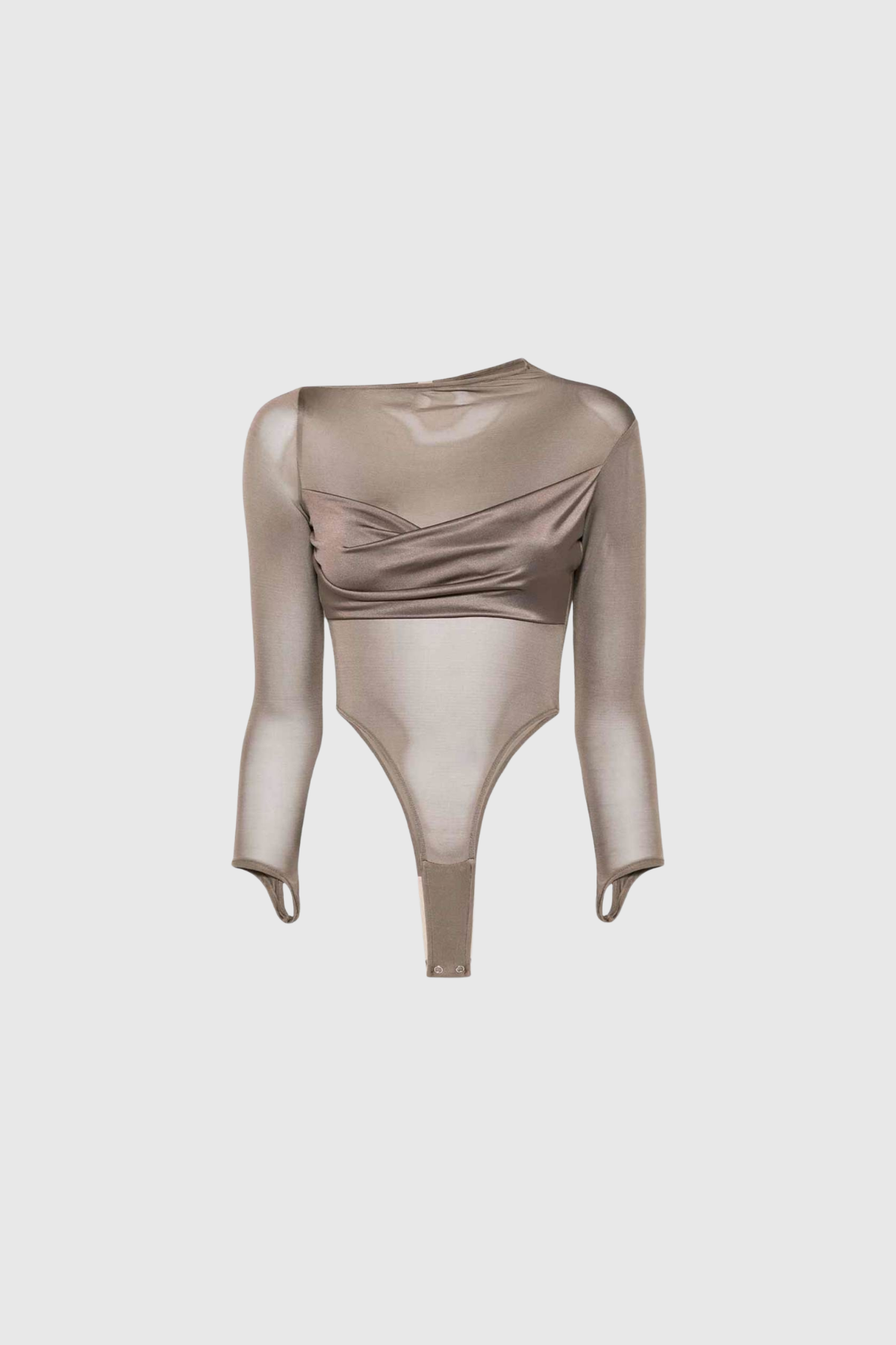 Flaminia Long Sleeve Mesh Bodysuit