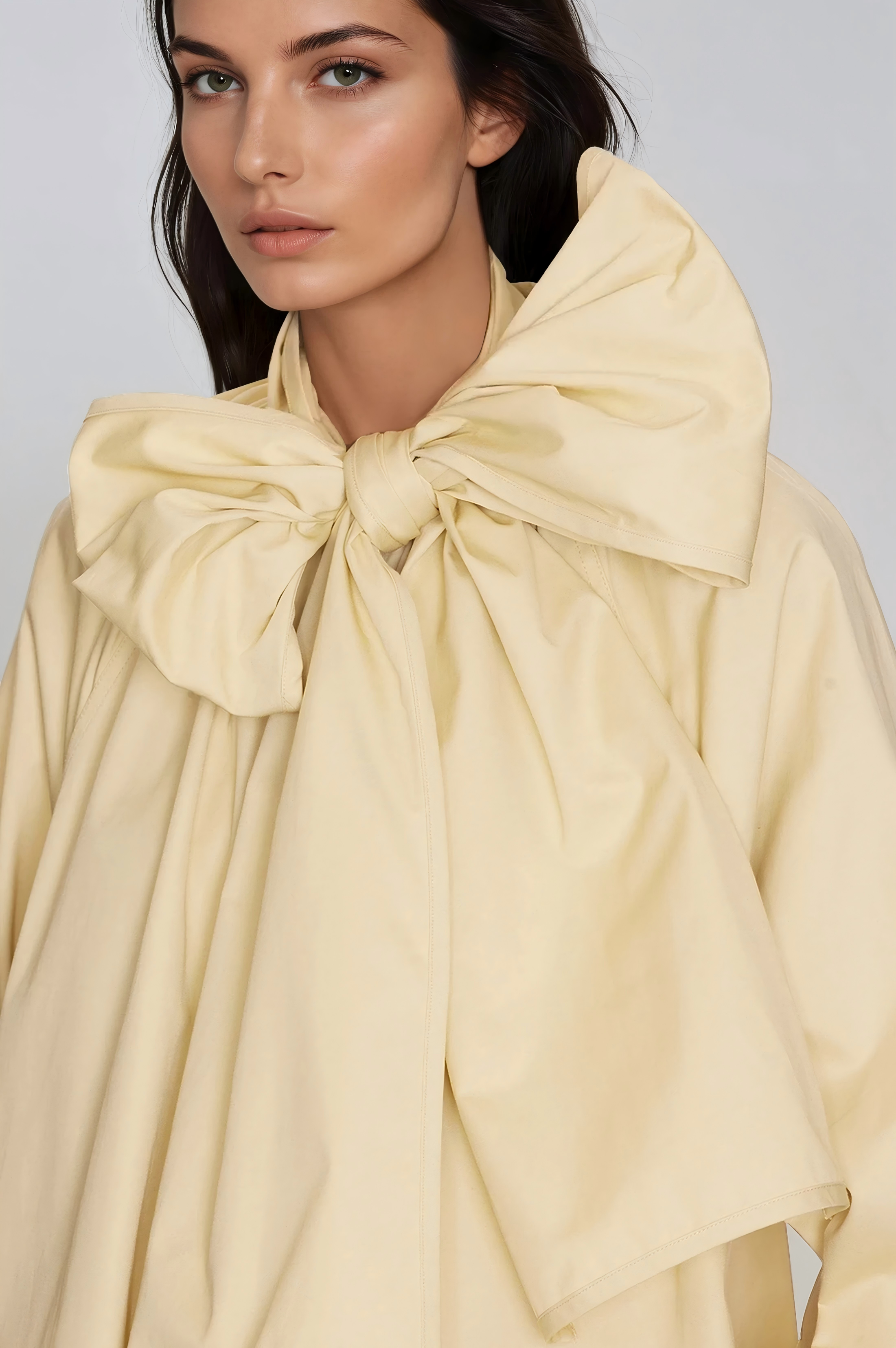 Flanagan Bow Ruch Coat