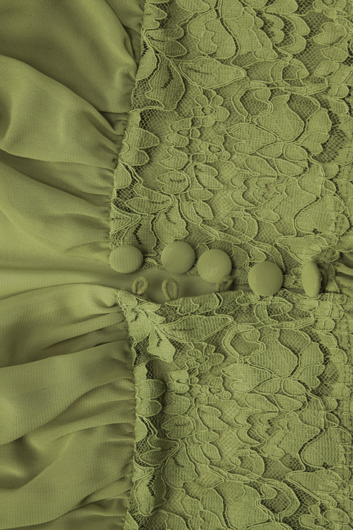 Flavie Crop Lace Skirt Set