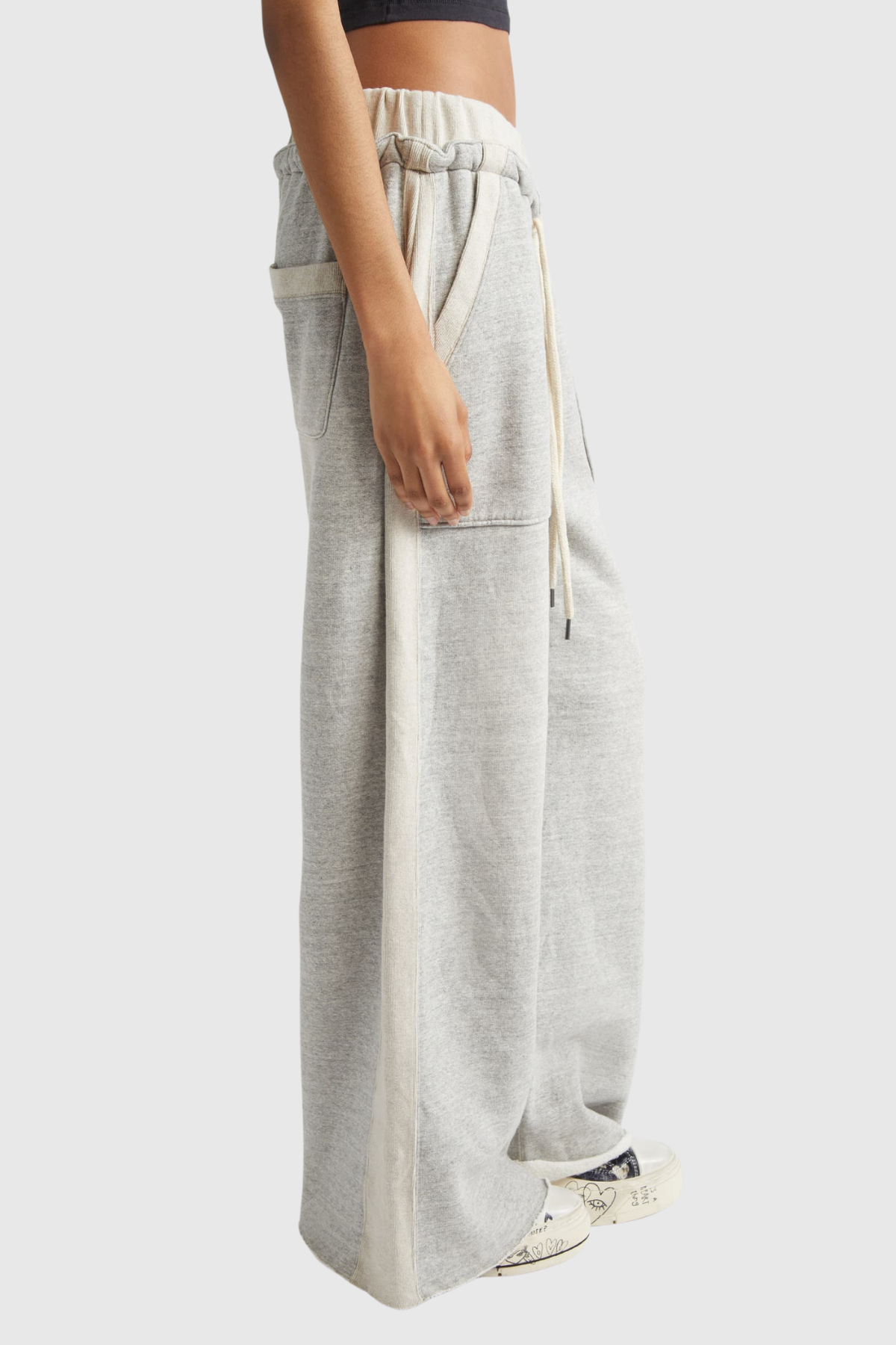 Flaviu Drawstring Wide Leg Pants