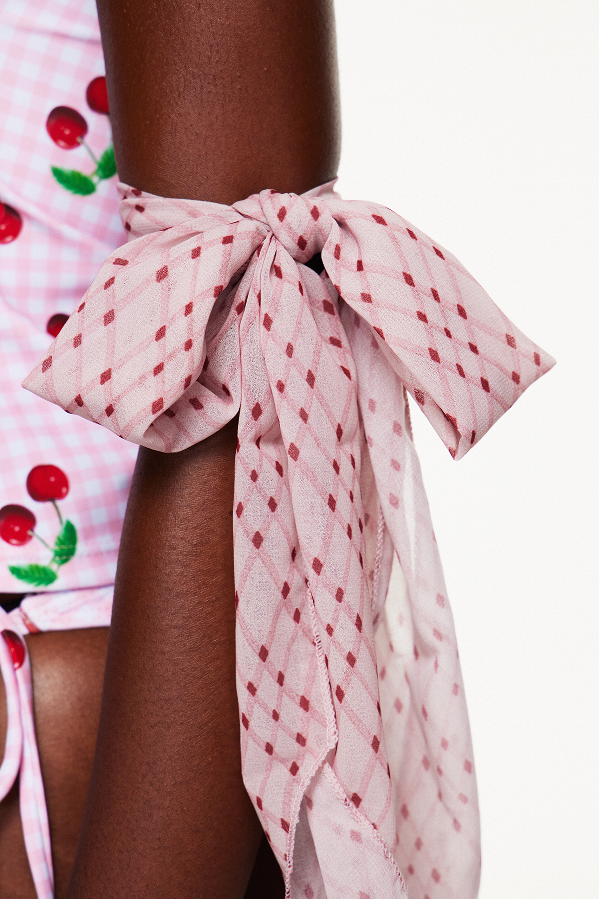 Floortje Grid Print Swimwear