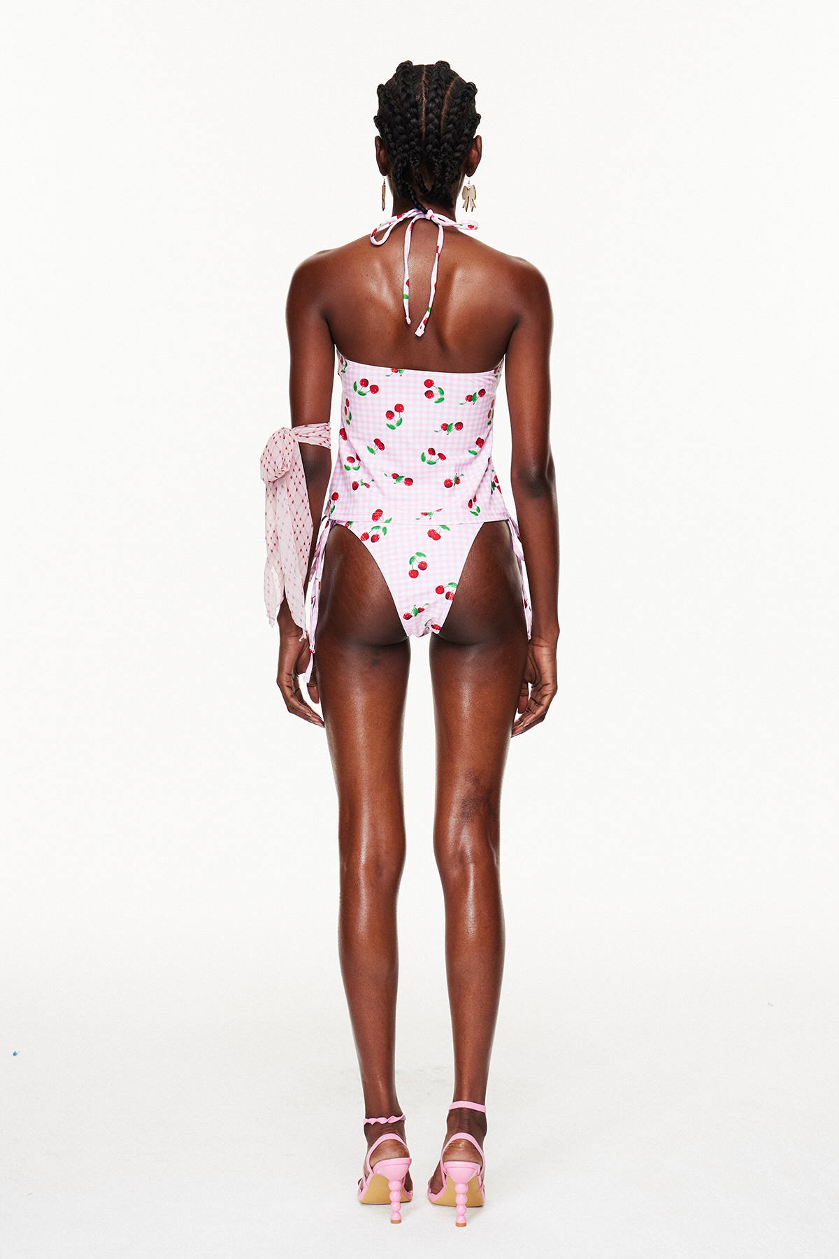 Floortje Grid Print Swimwear