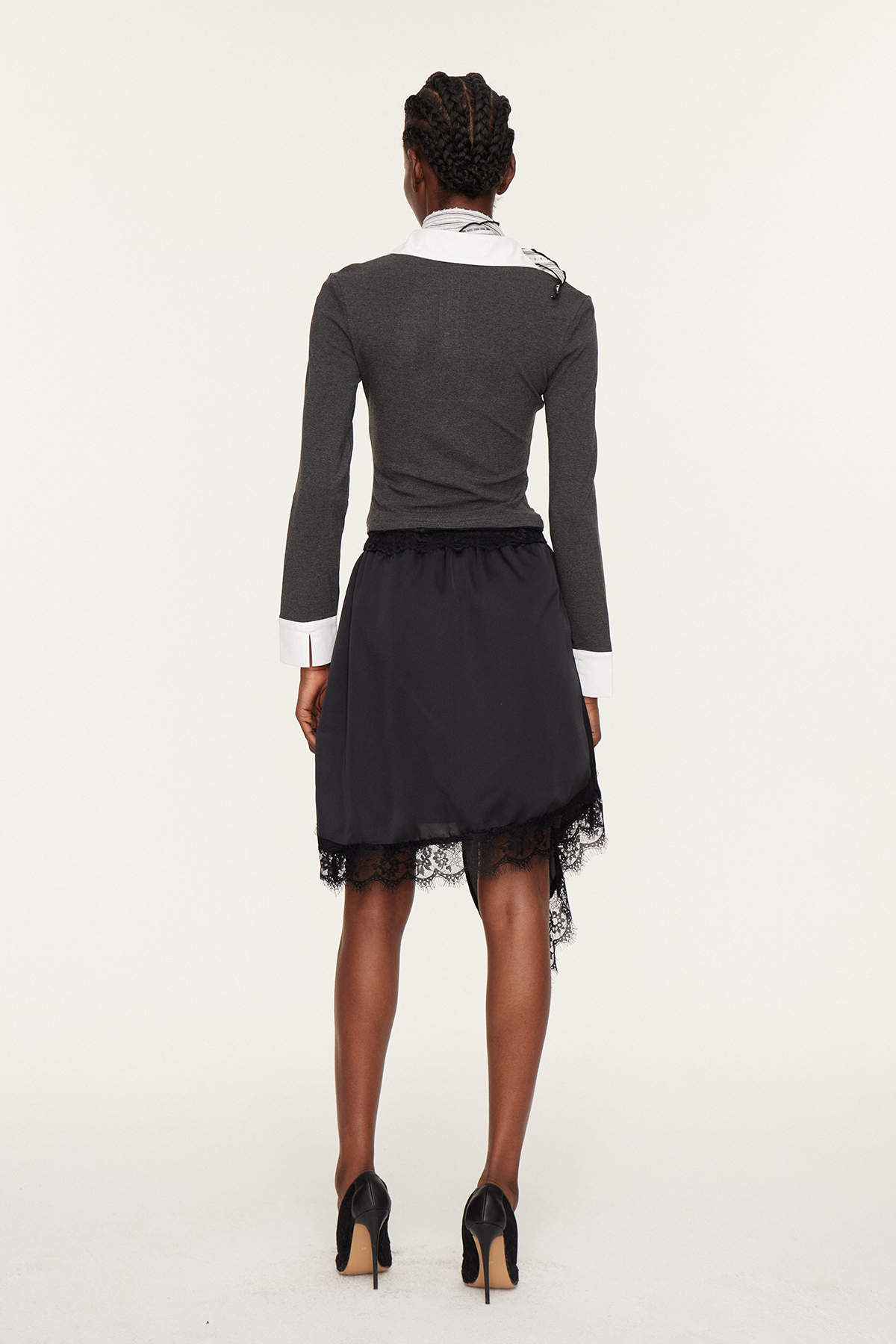 Florence Deconstruct Lace Shirt