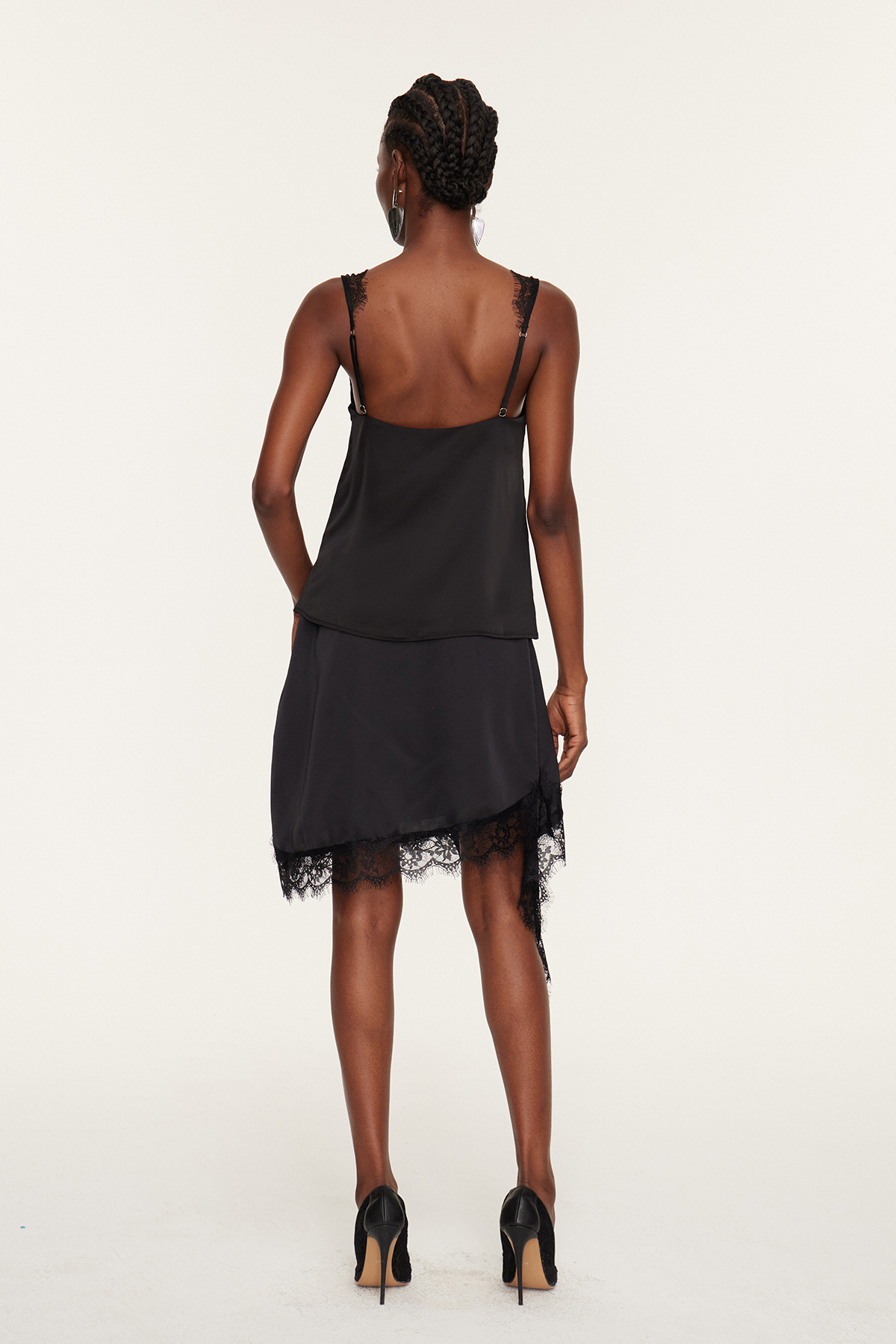 Farai V Neck Lace Top