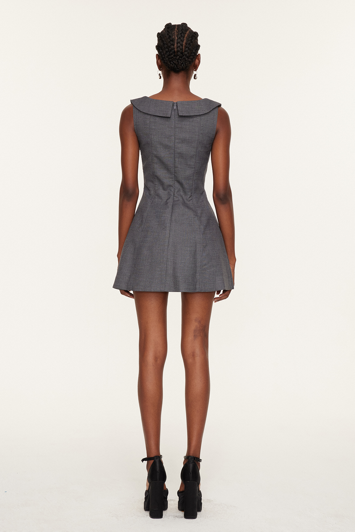 Florentine Sleeveless Bow Mini Dress