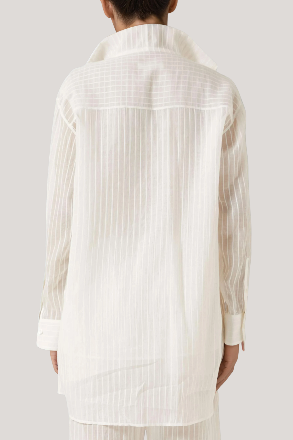 Florian Plunge Stripe Pants Set