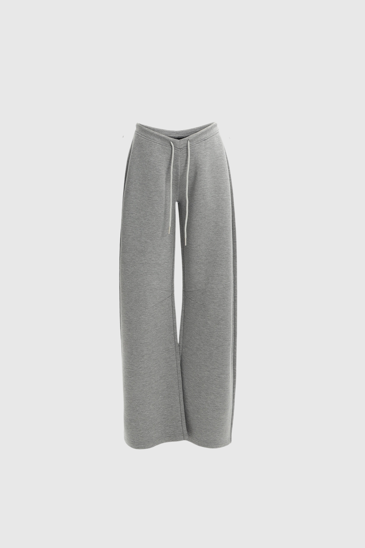 Floriano Drawstring Barrel Pants In Grey