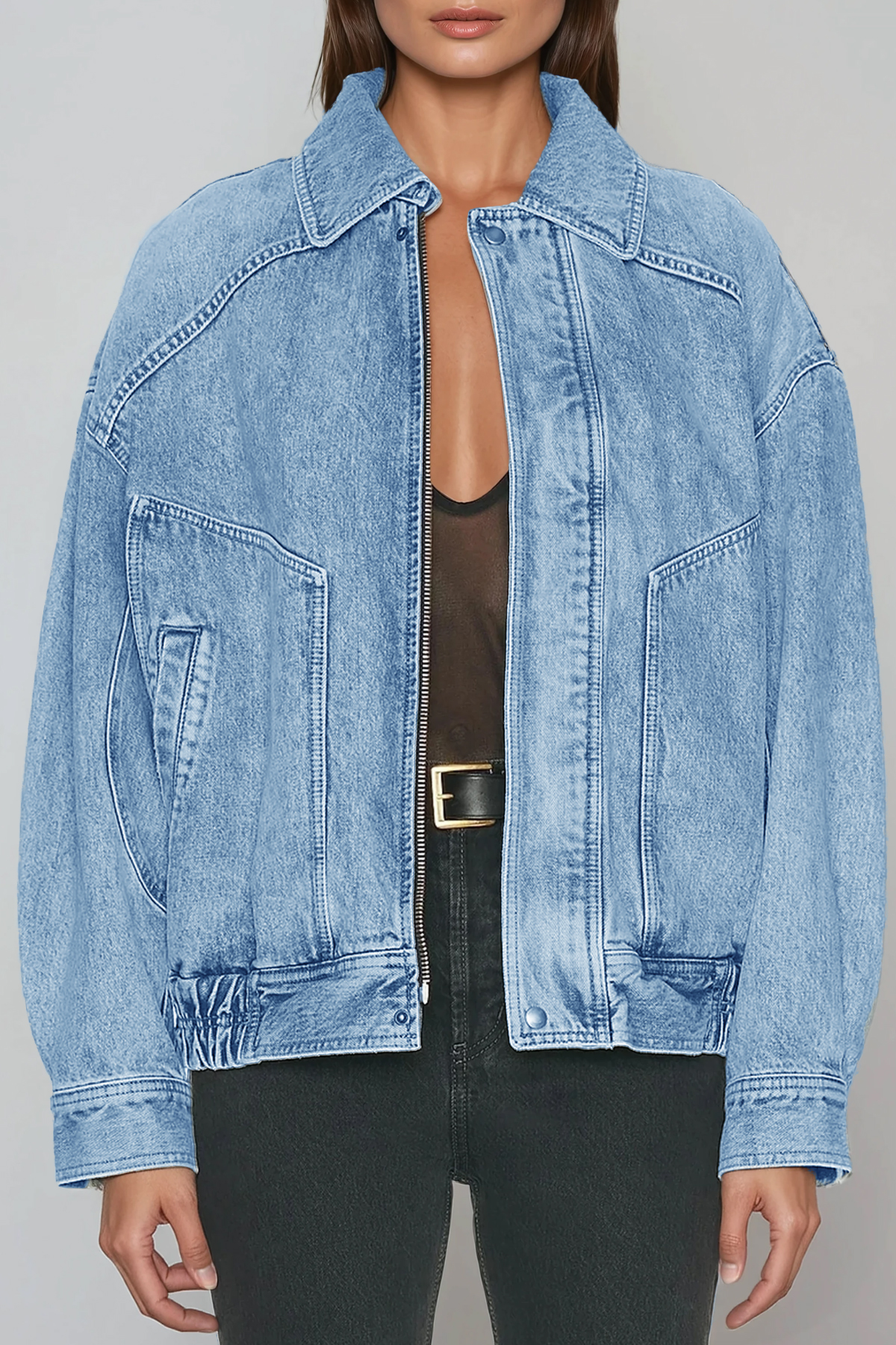 Florry Oversized Denim Jacket