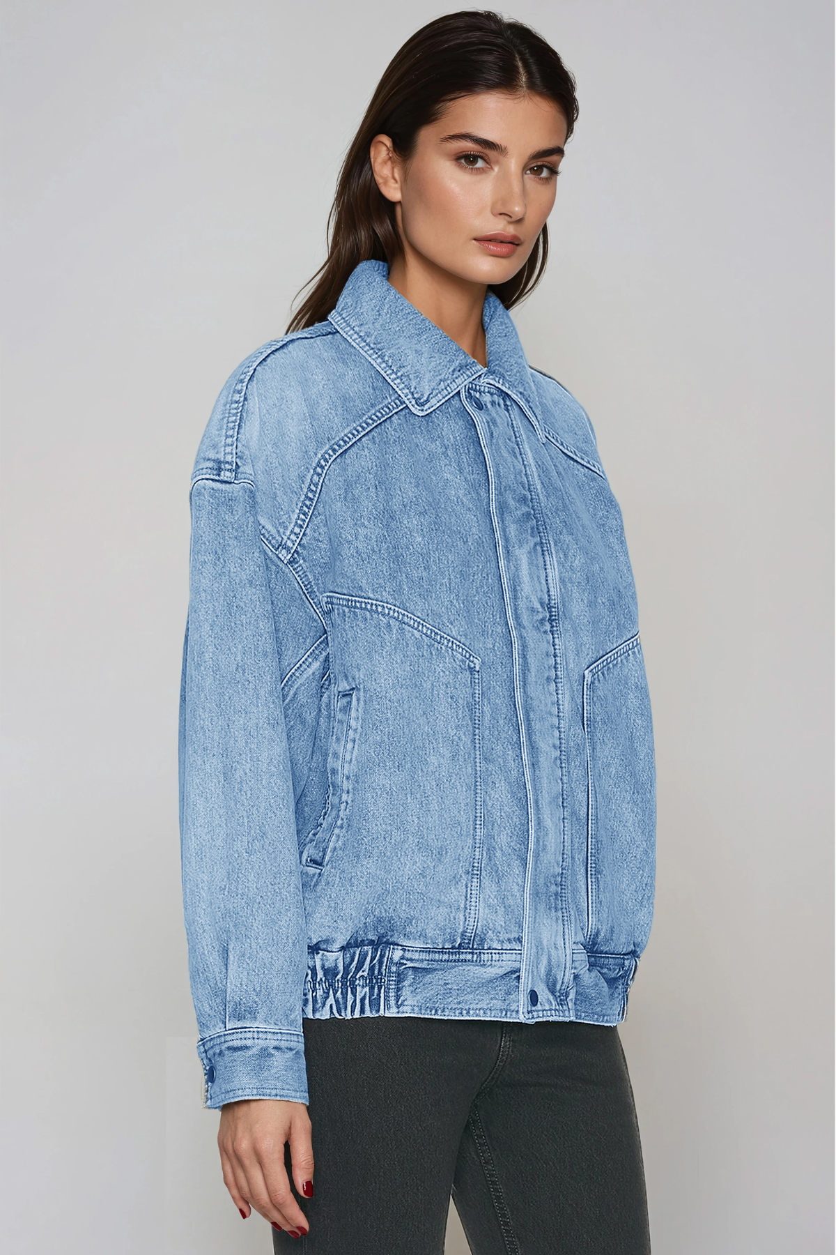 Florry Oversized Denim Jacket