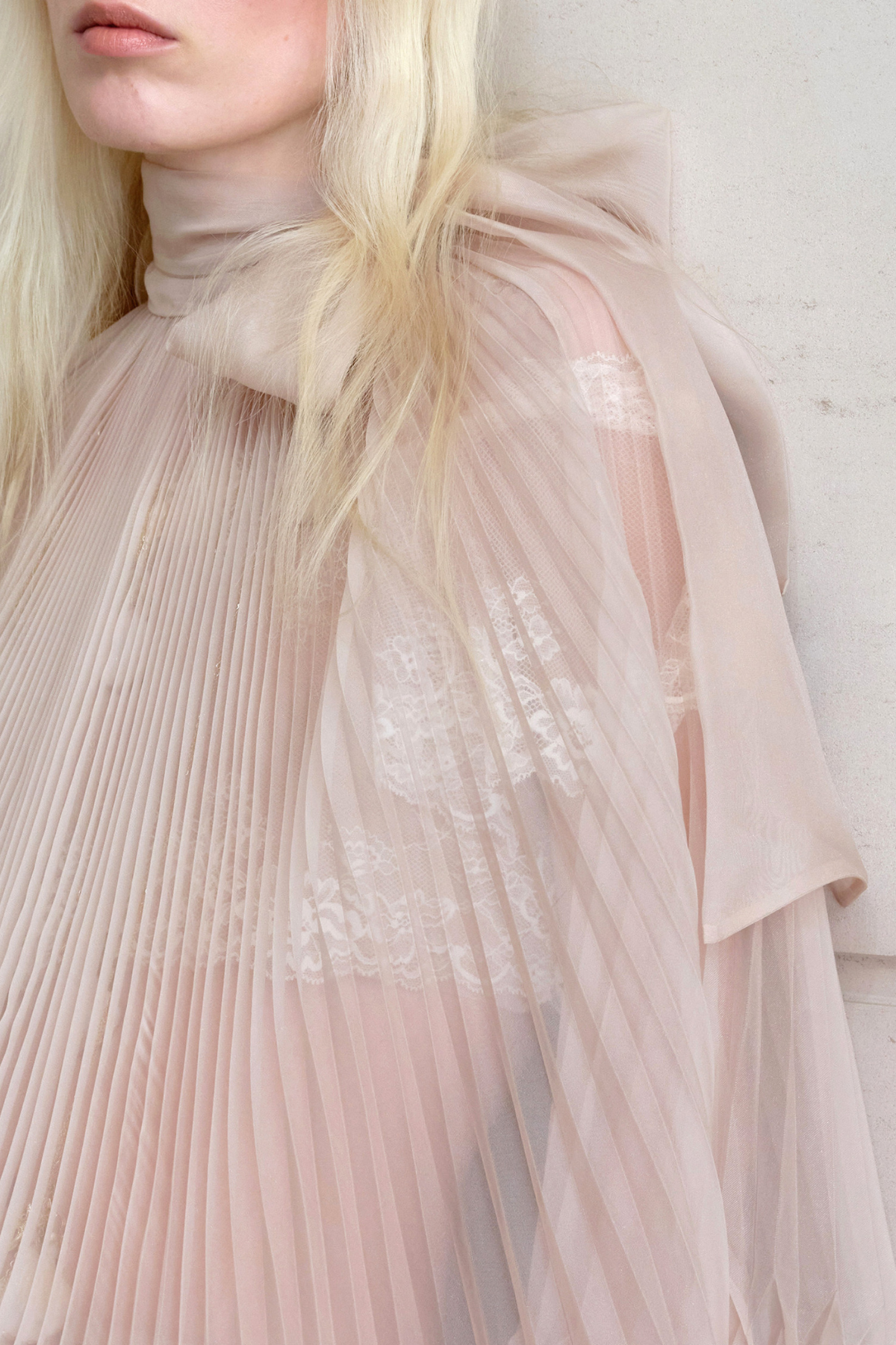 Folami Ruffle Mesh Tiered Skirt Set