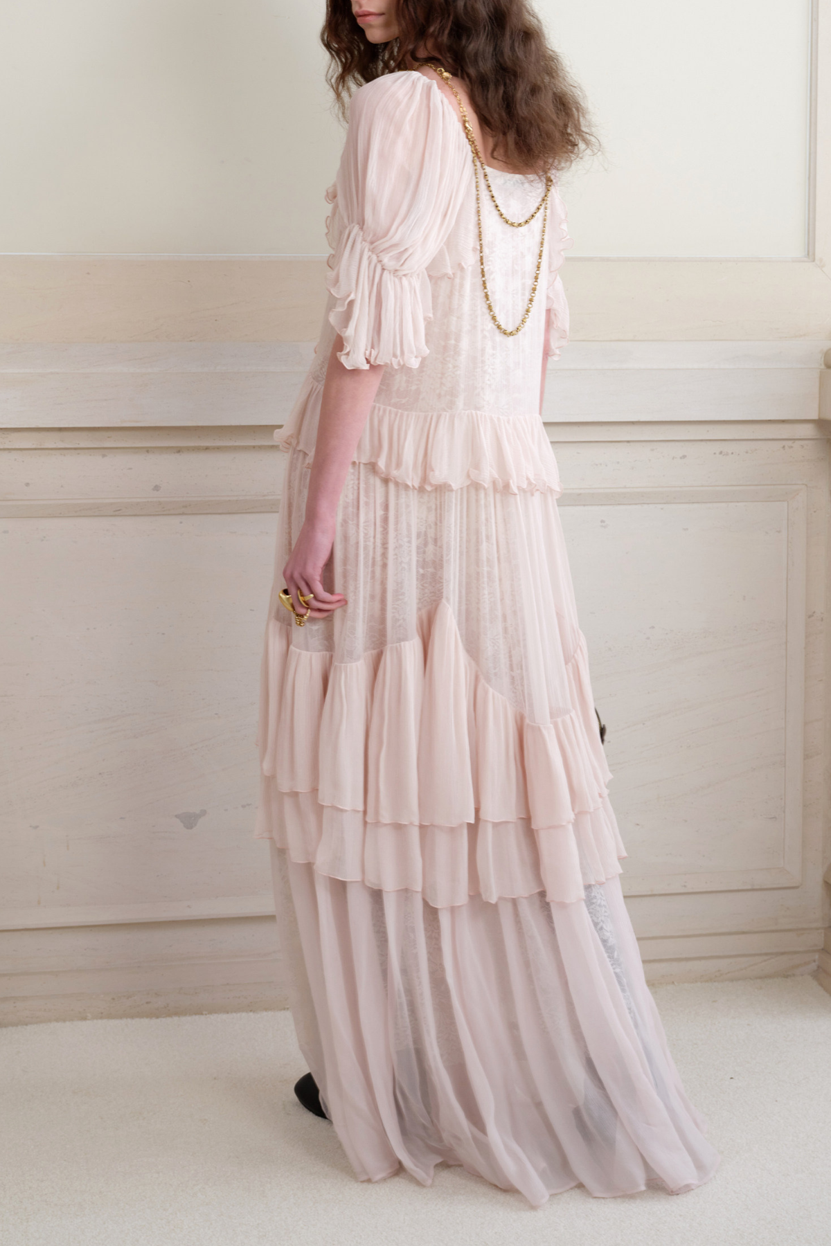 Folami Ruffle Tiered Maxi Dress