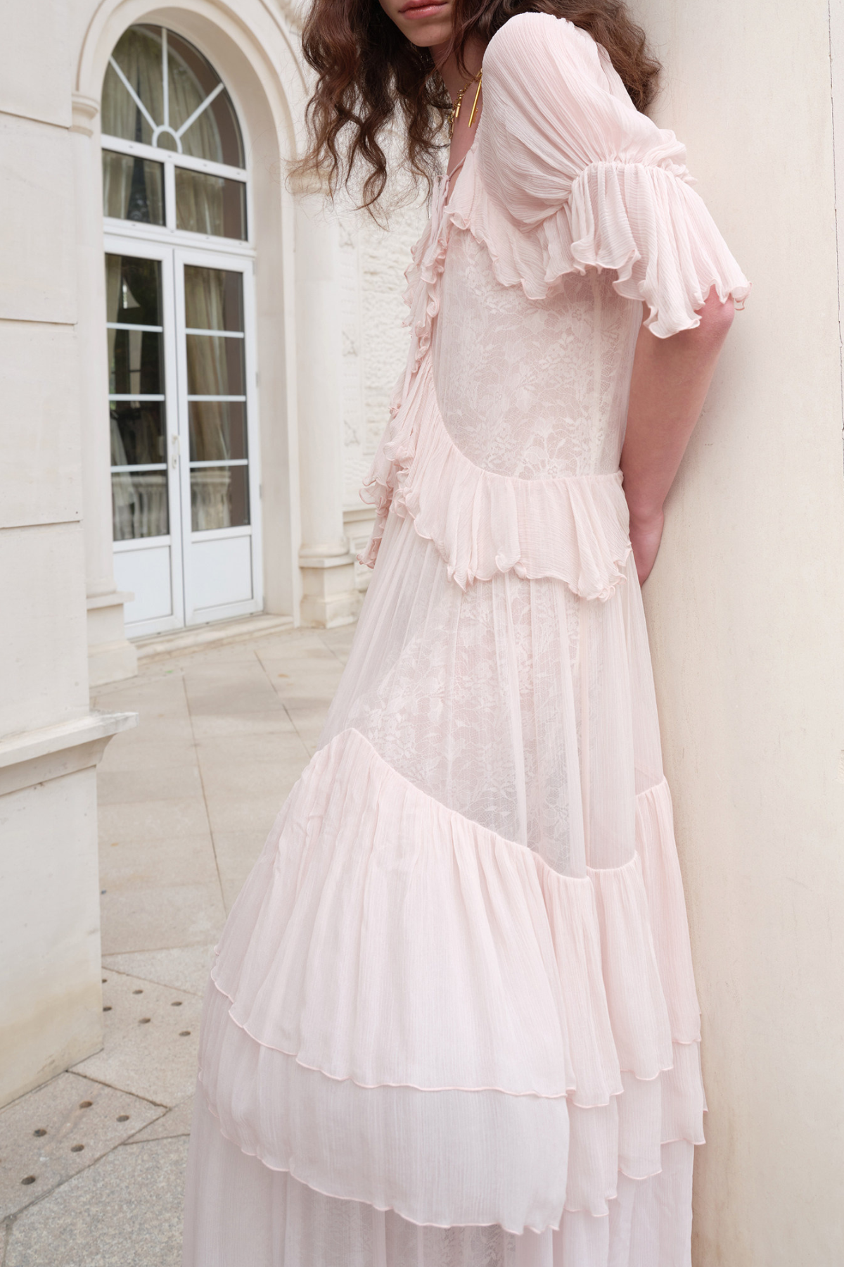 Folami Ruffle Tiered Maxi Dress