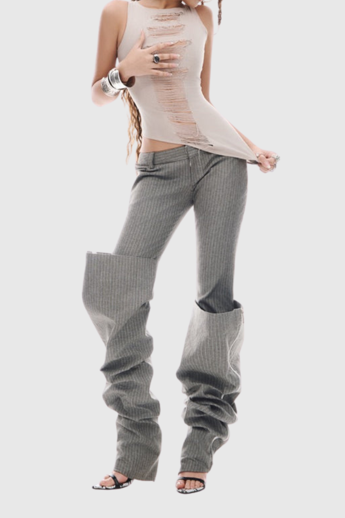 Fotis Stripe Ruch Pants