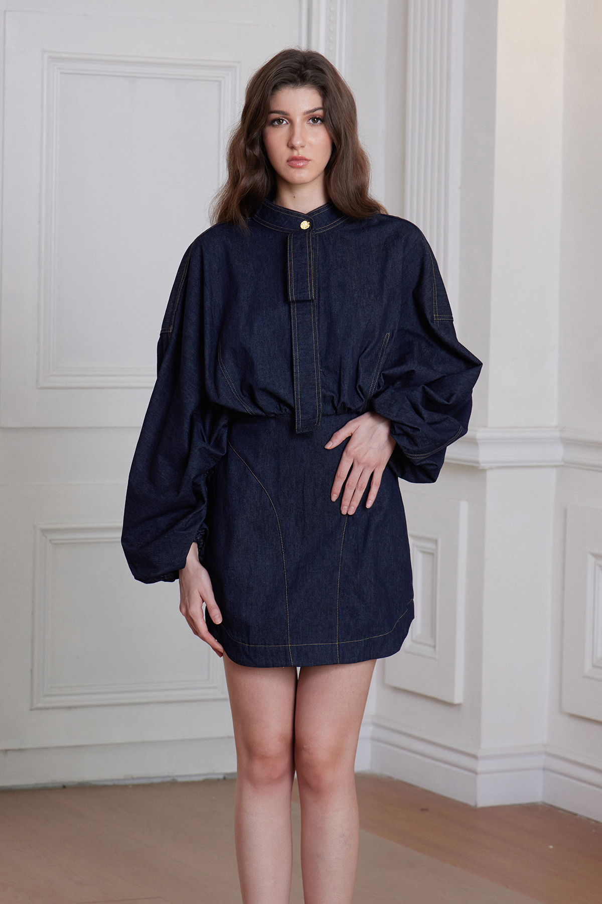 Frauke Ruch Denim Mini Dress