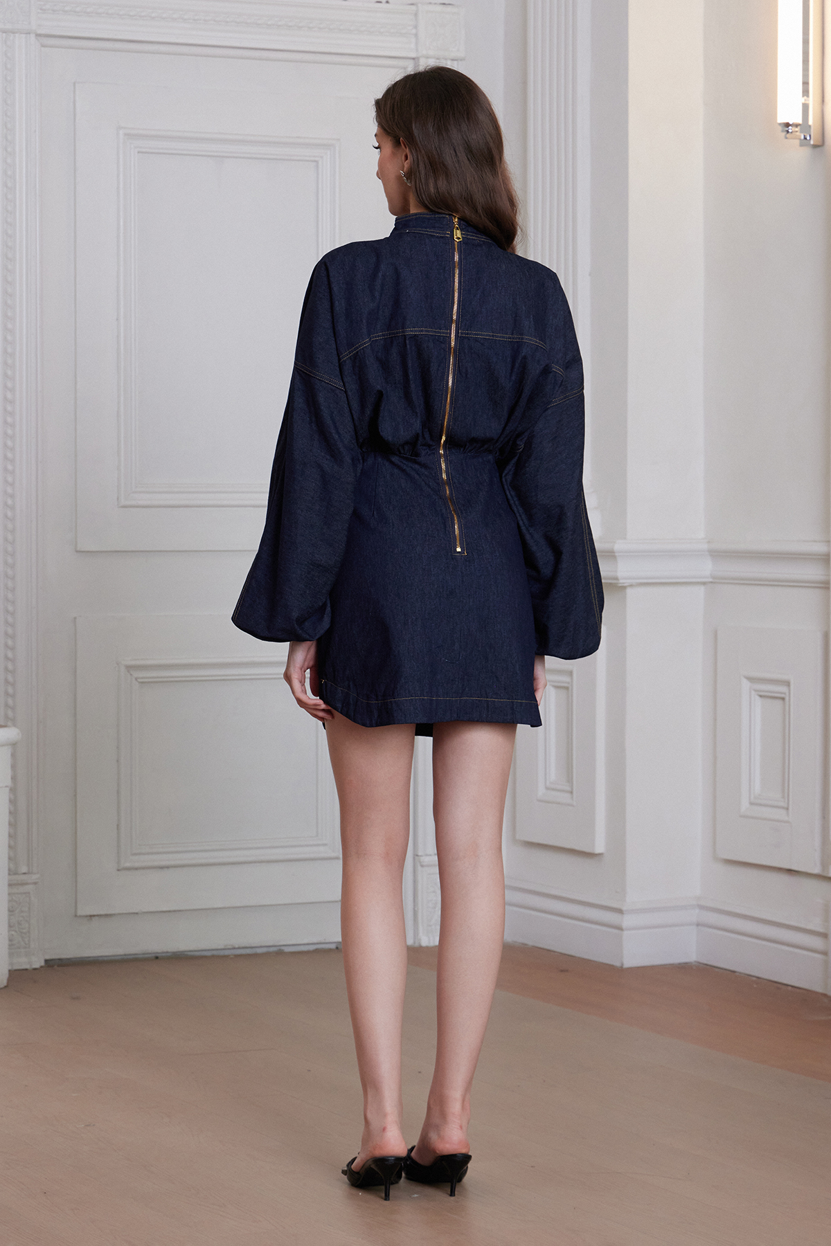 Frauke Ruch Denim Mini Dress
