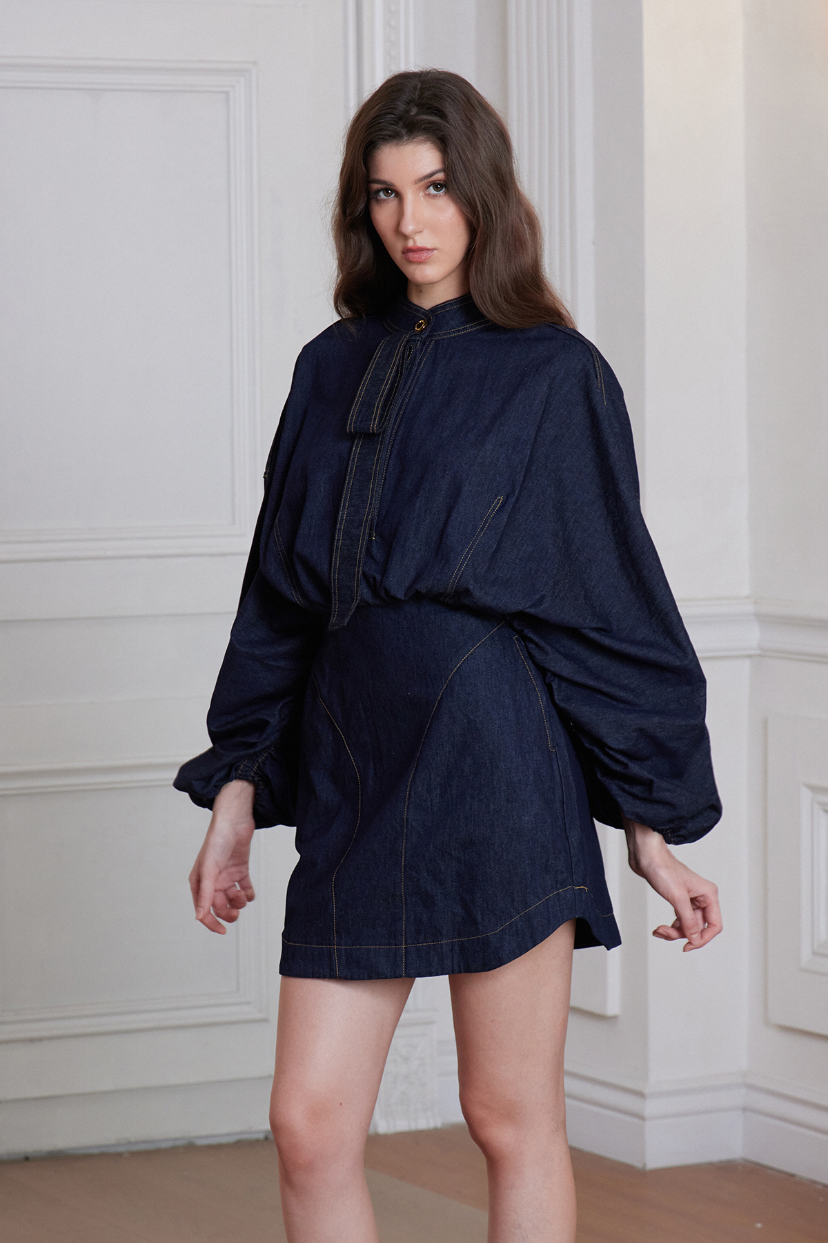 Frauke Ruch Denim Mini Dress