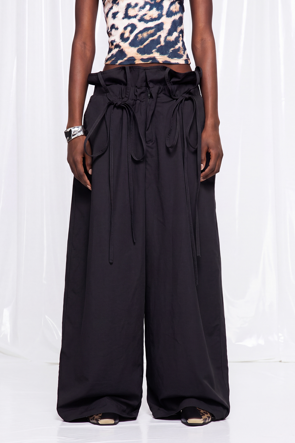 Freja Ruch Wide Leg Pants In Black