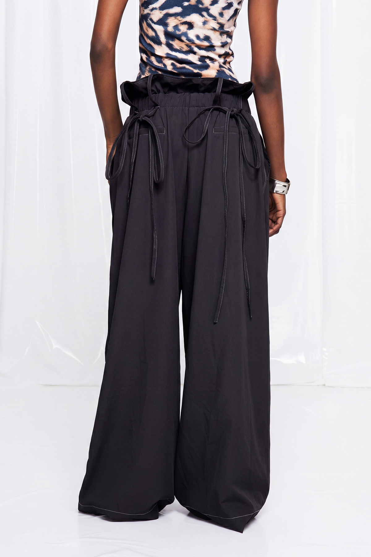 Freja Ruch Wide Leg Pants In Black