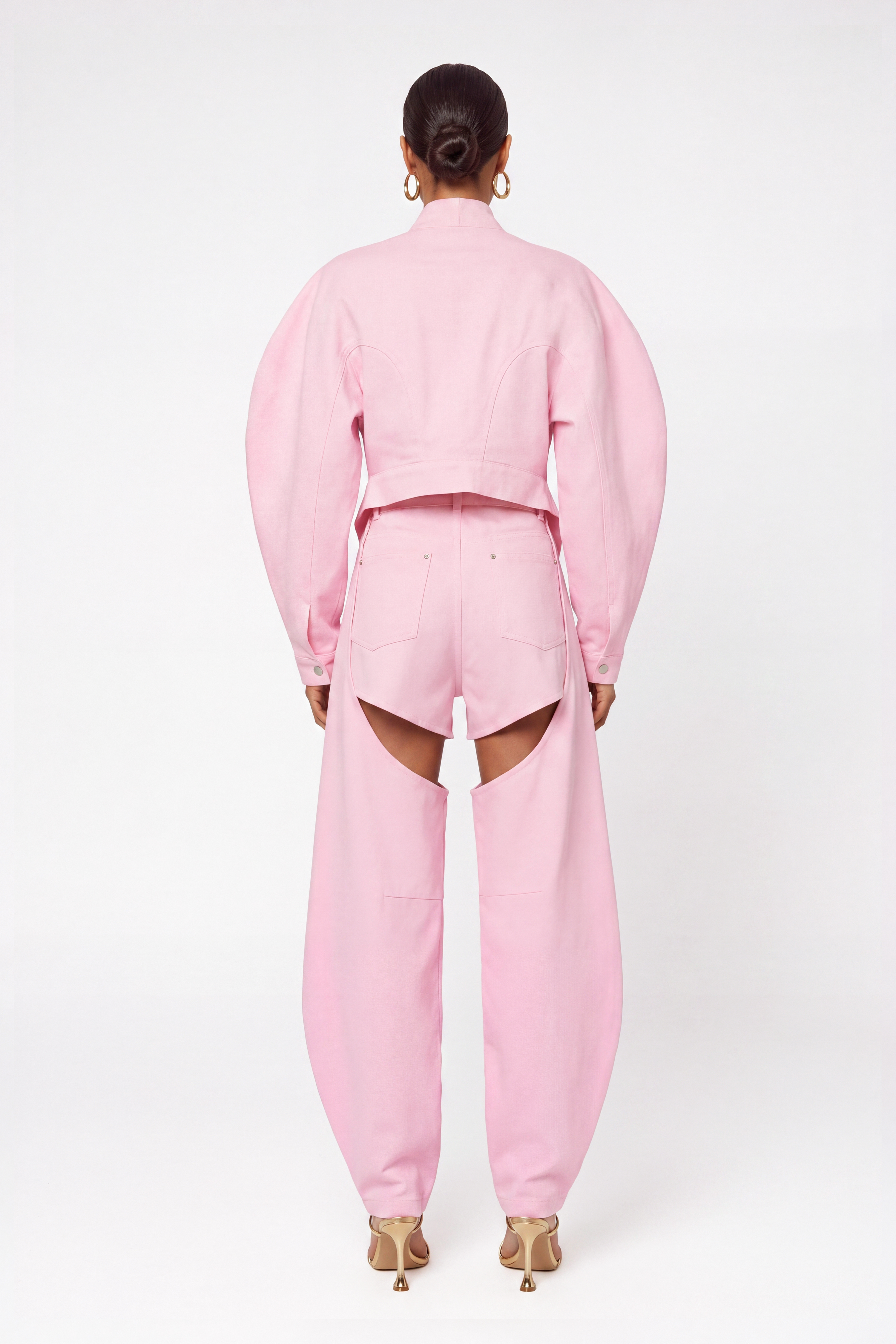 Fridubert Three Piece Cutout Pants Set