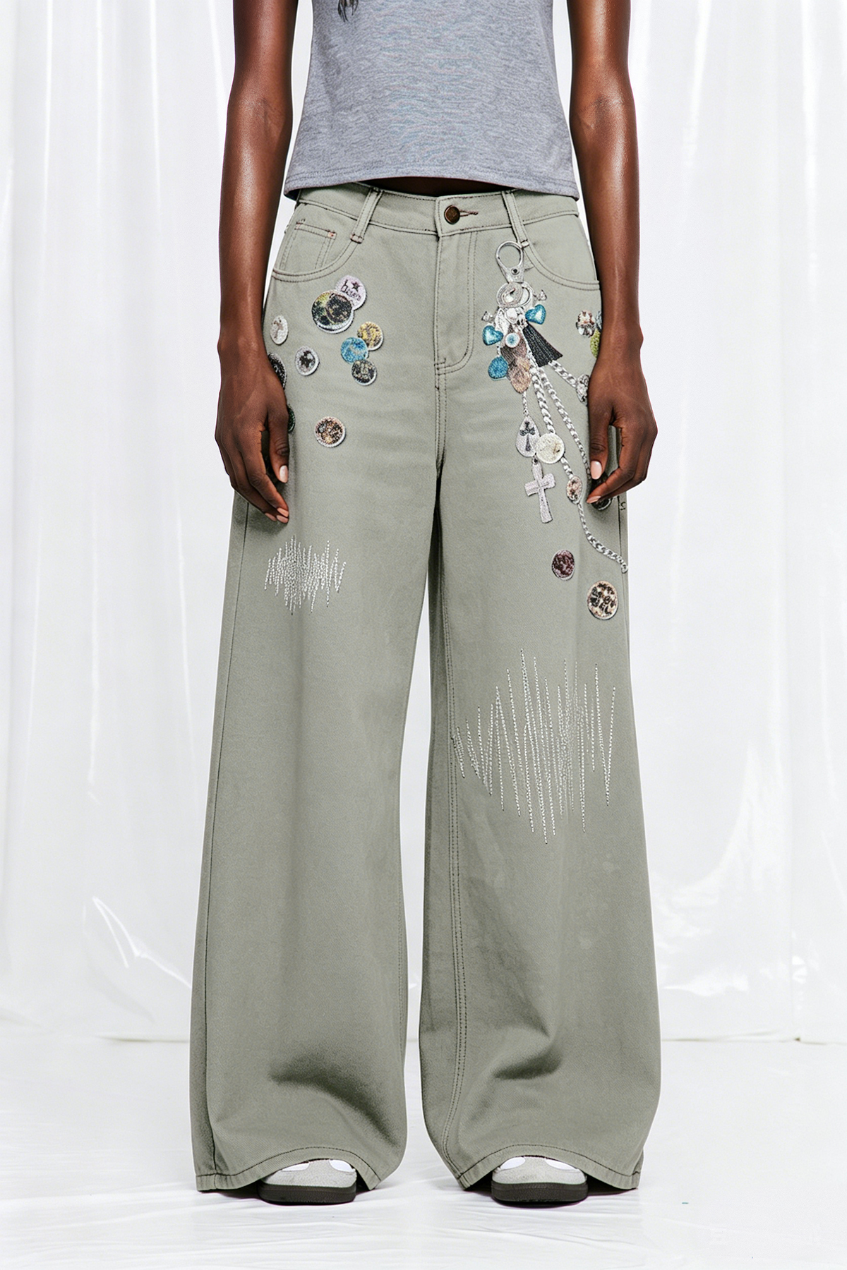Fridwald Print Jeans