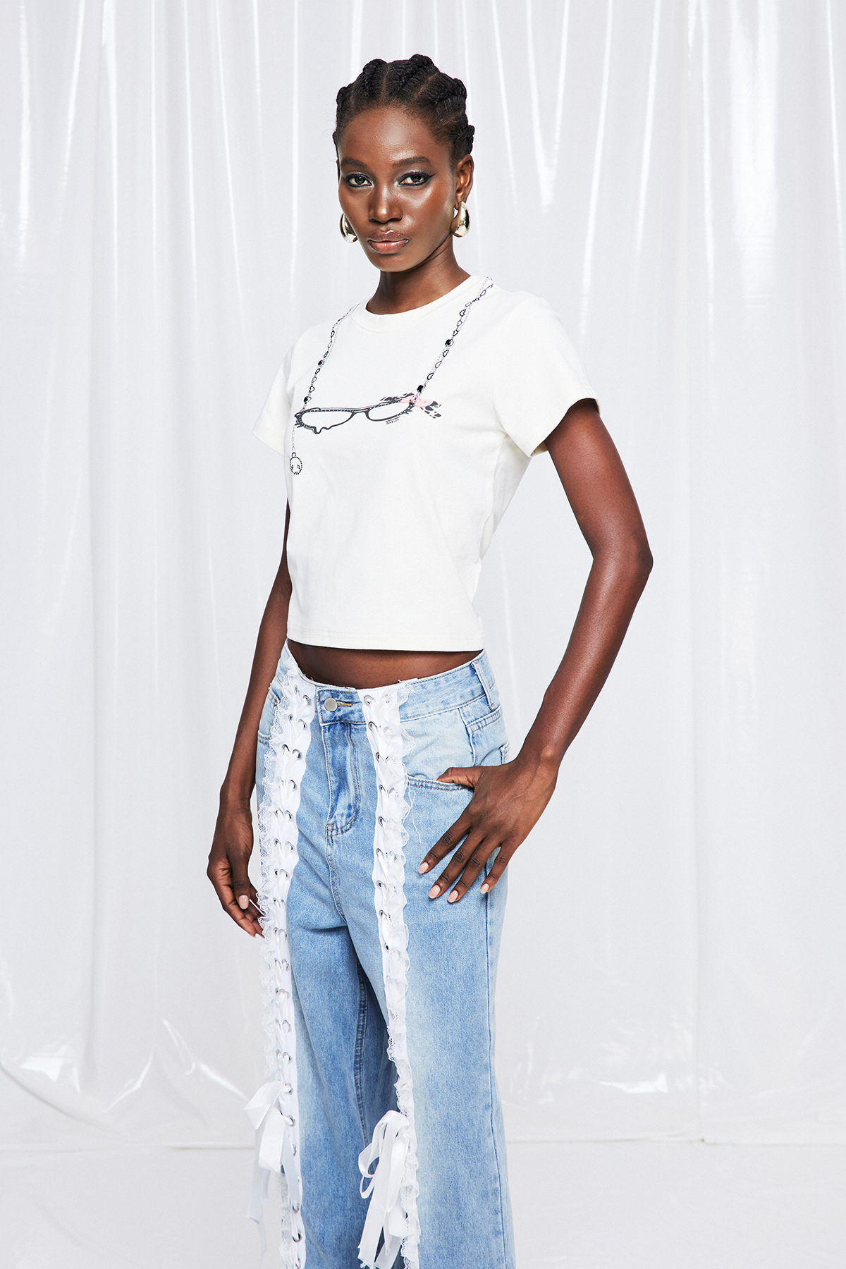 Fritiof Short Sleeve Print Top