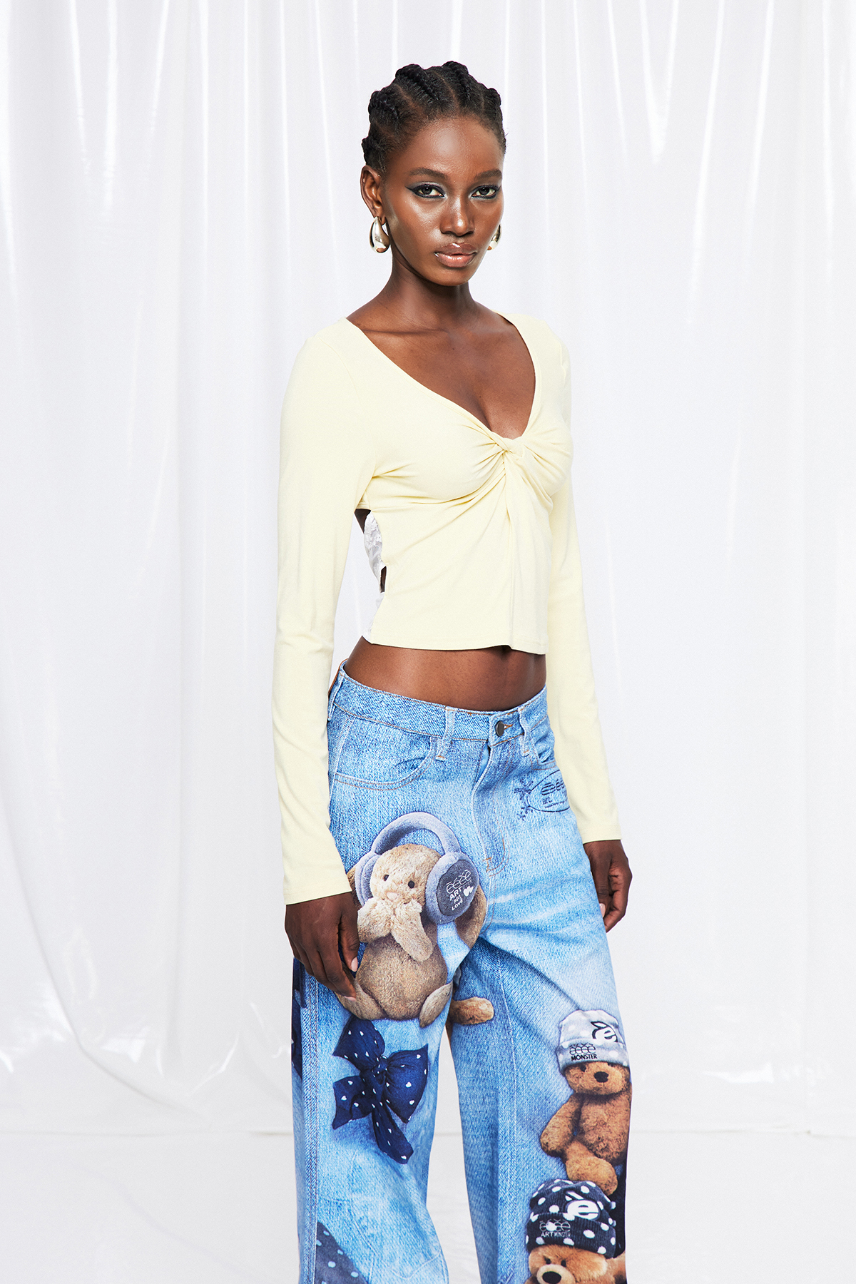 Frits Twist Crop Top
