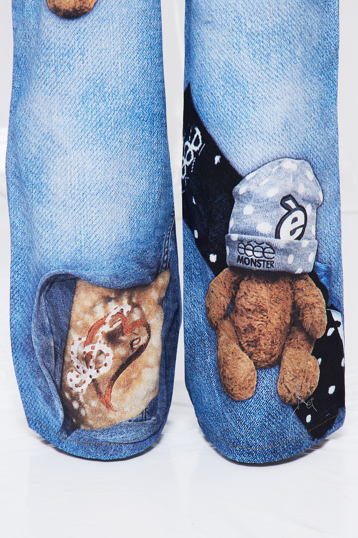 Fritz Dot Print Jeans