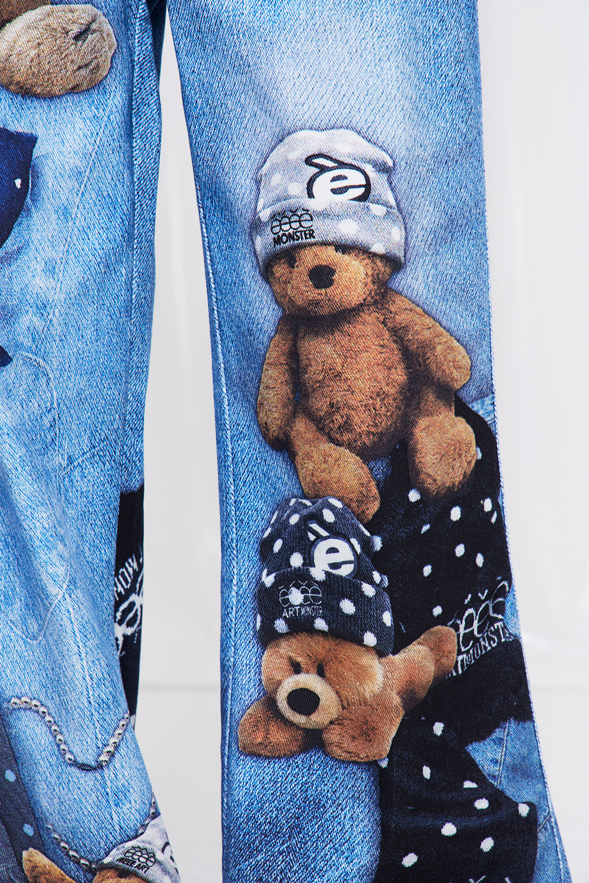 Fritz Dot Print Jeans