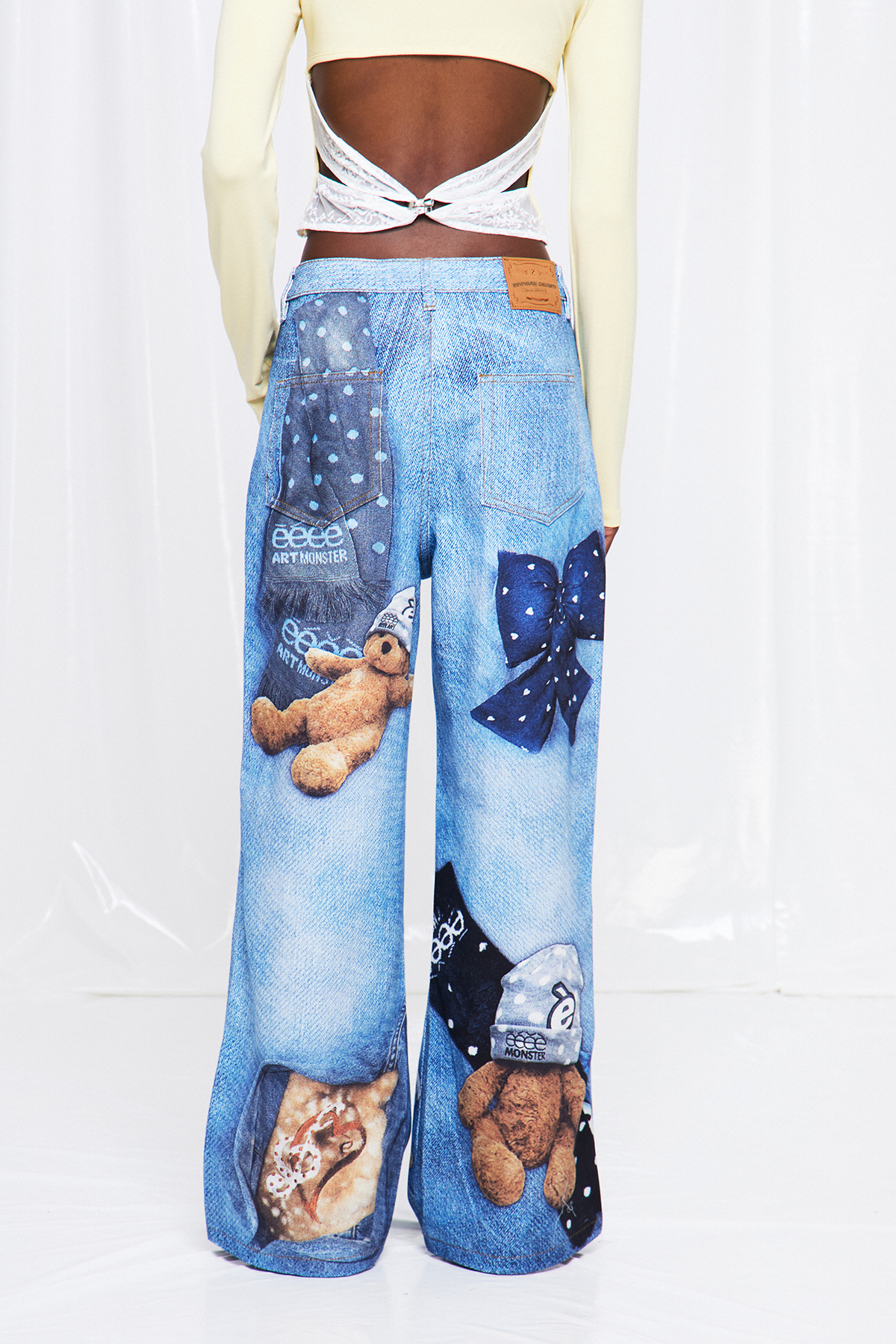 Fritz Dot Print Jeans