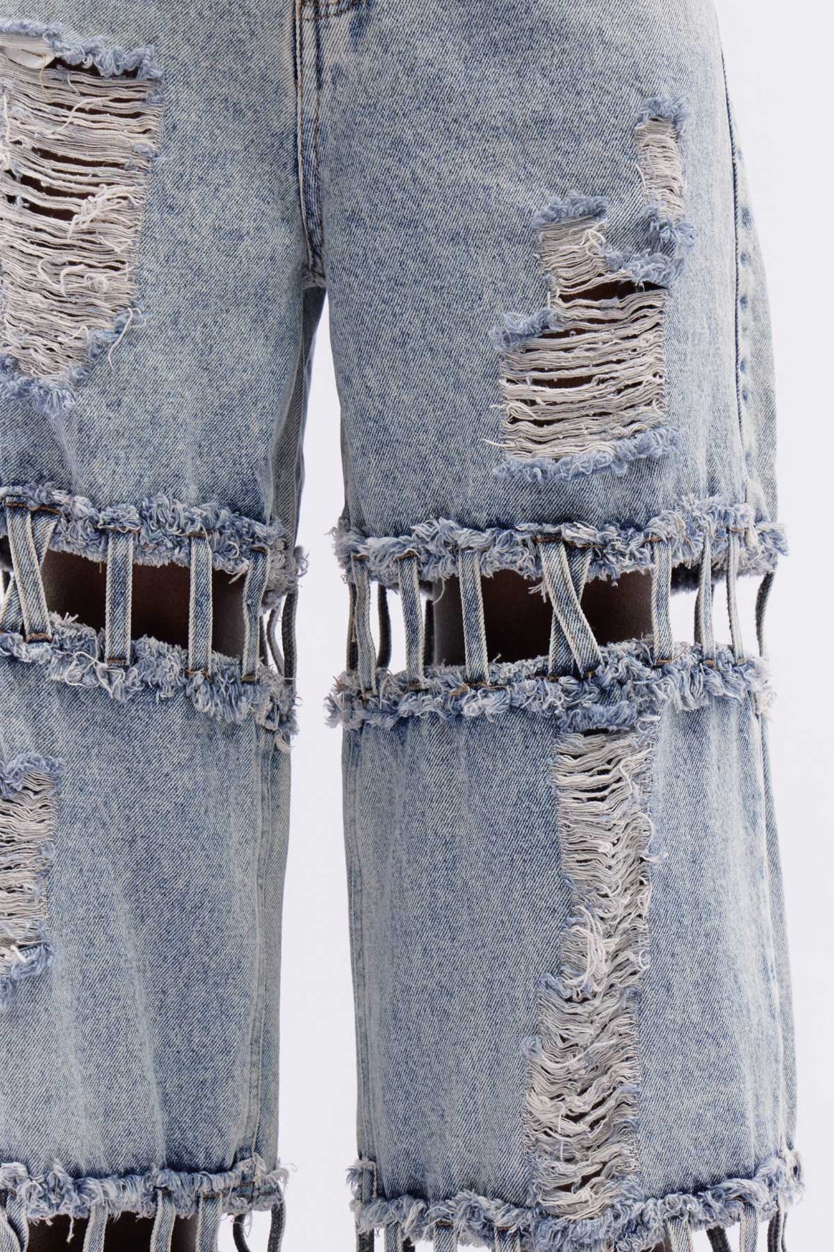 Frosina Cutout Ripped Jeans
