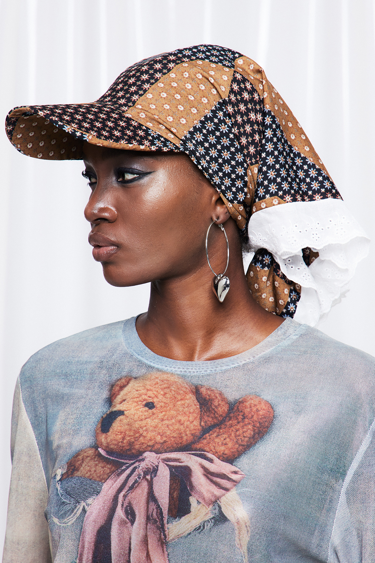 Frutos Floral Lace Hat
