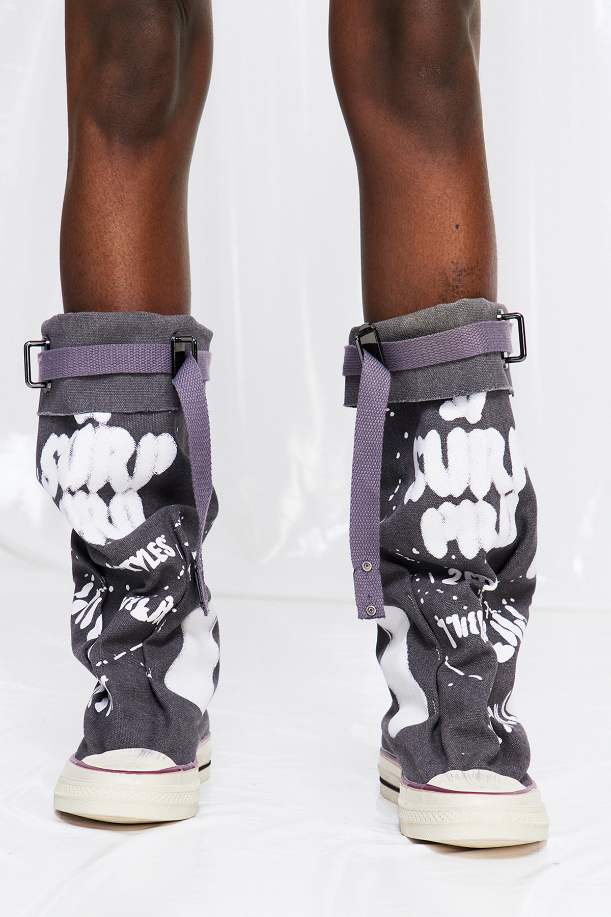 Furaha Buckle Print Shoes