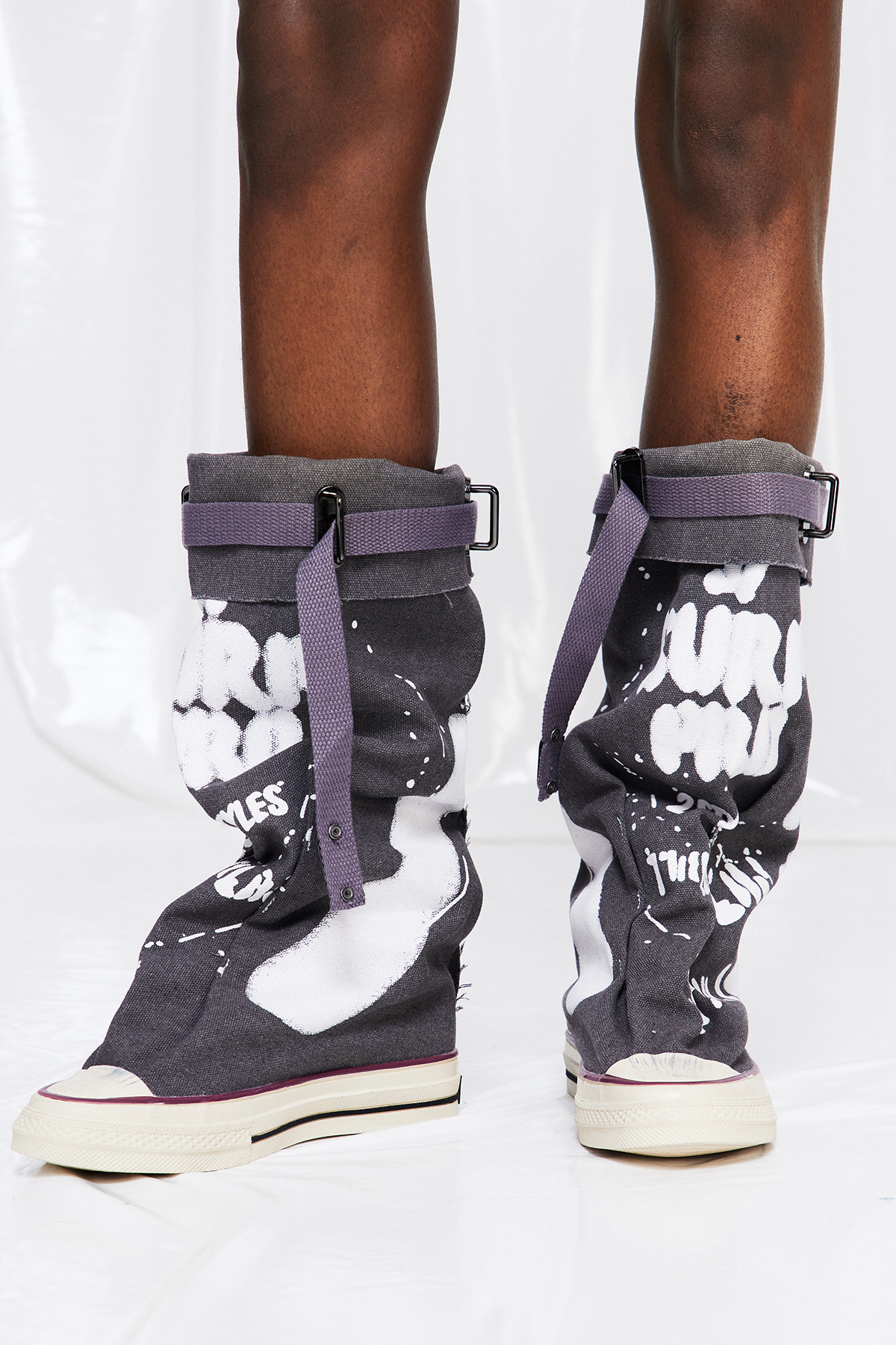 Furaha Buckle Print Shoes