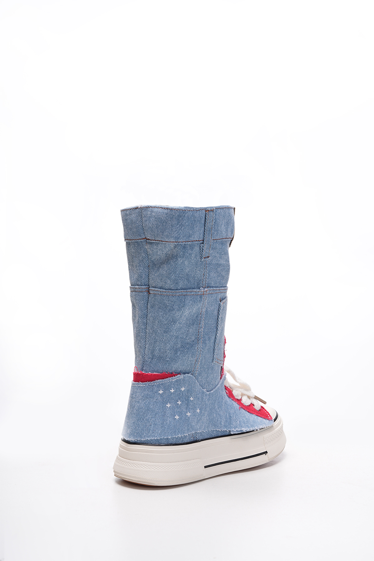 Furiosa Lace Up Denim Shoes